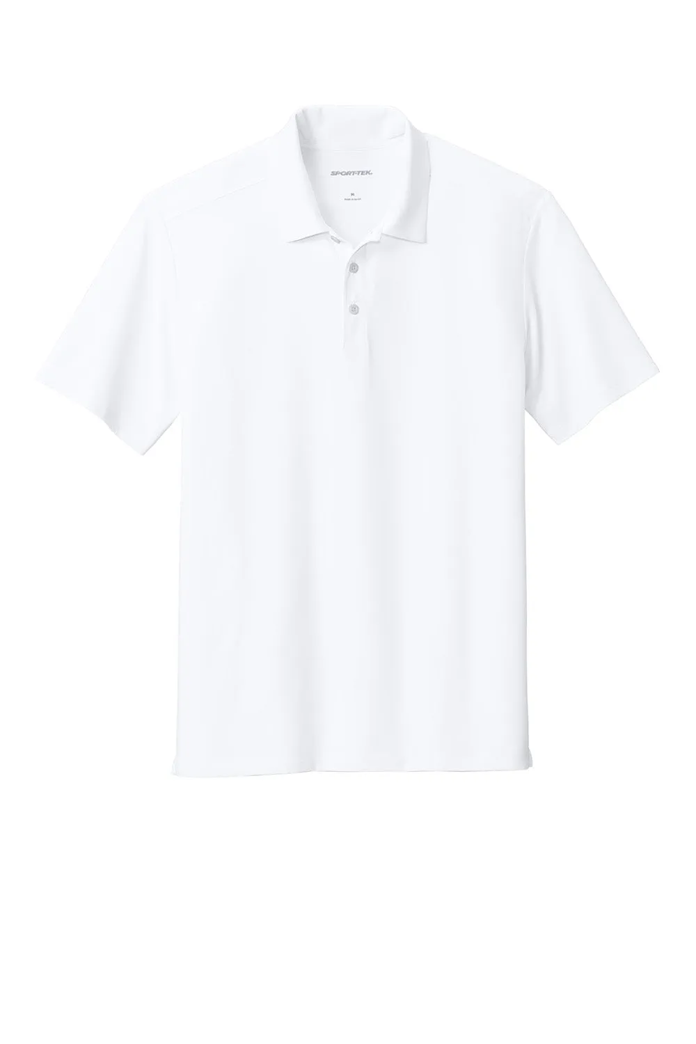 Polo Sport-Tek Hommes à Manches Courtes Absorbant l'Humidité Versa - Blanc Vêtements Sport-Tek