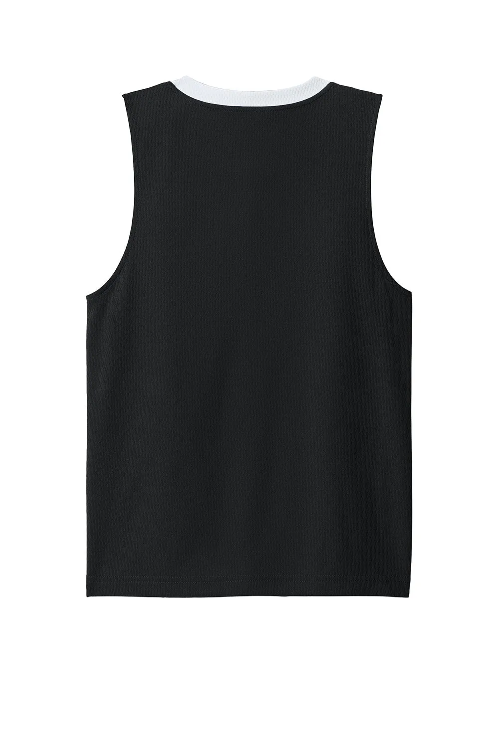 Sport-Tek Maillot de Basketball Réversible pour Jeunes Évacuant l'Humidité - Noir/Blanc Vêtements Sport-Tek