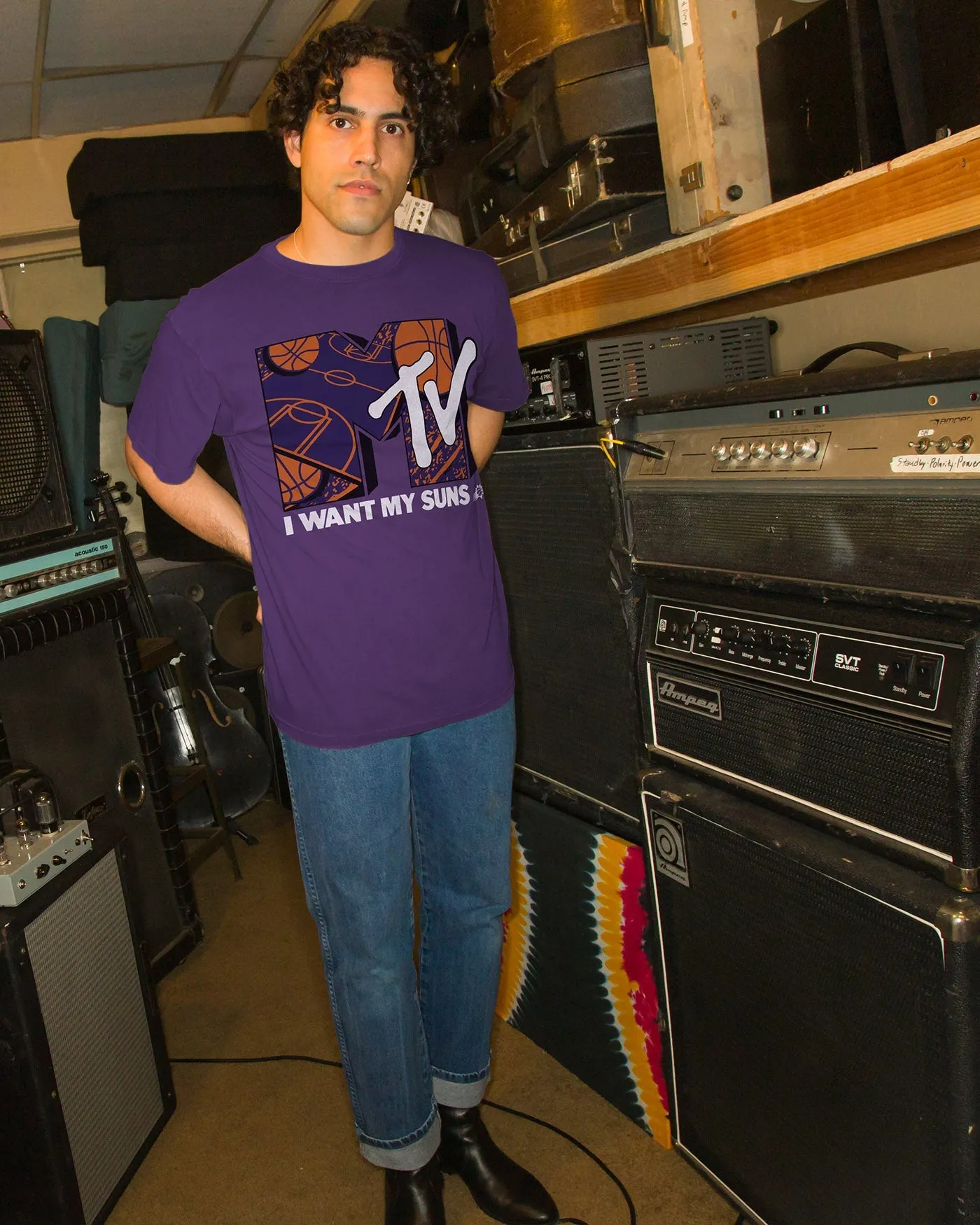 Suns x MTV Je Veux Mon T-Shirt Fan