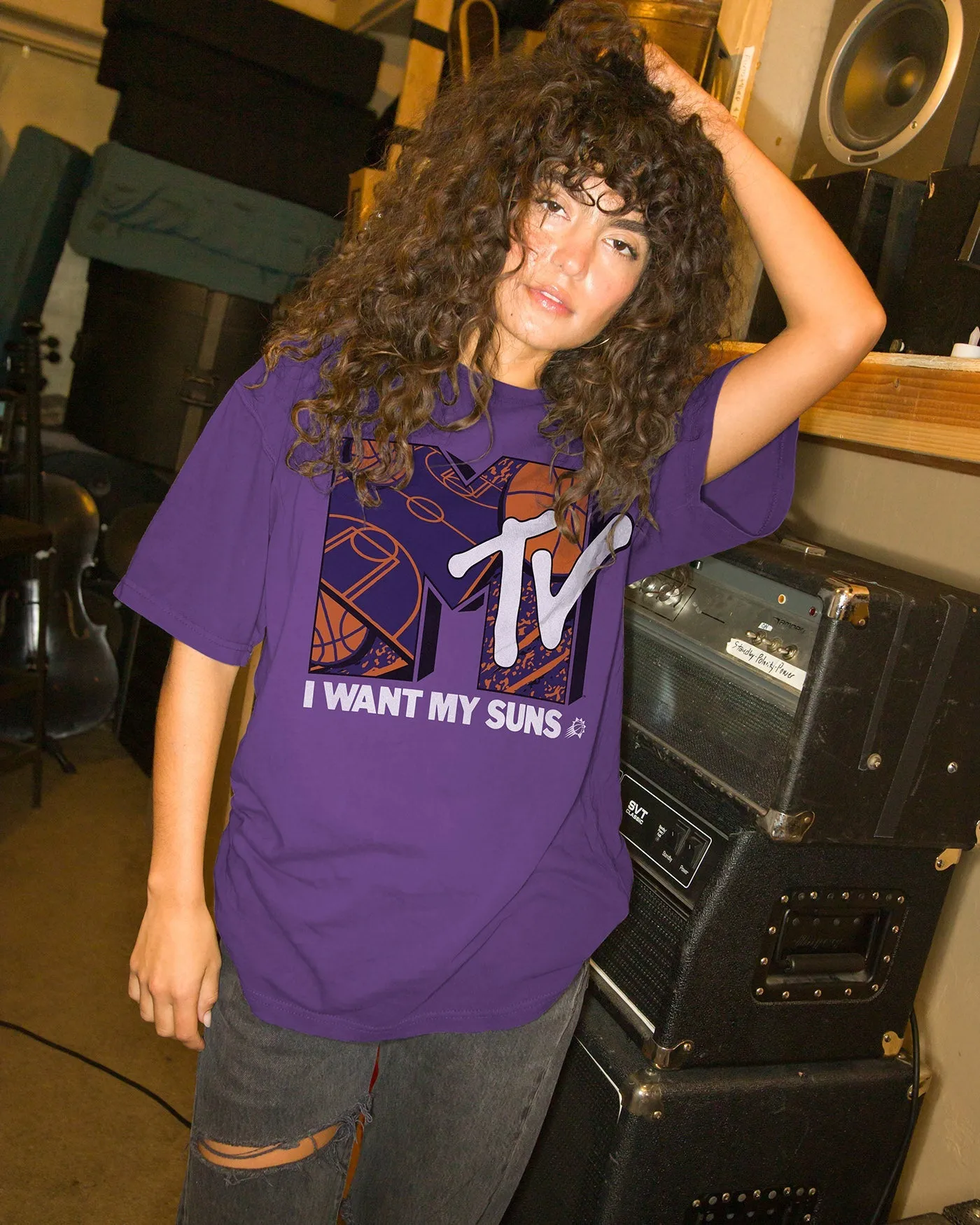 Suns x MTV Je Veux Mon T-Shirt Fan