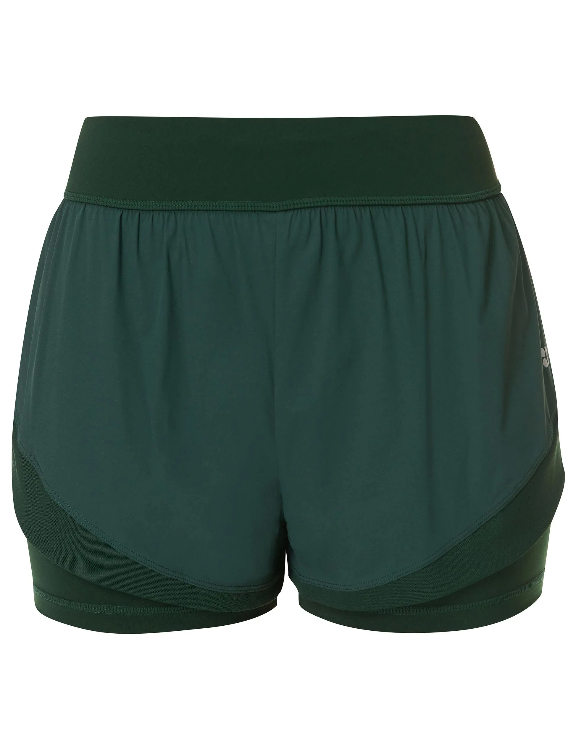 Short de Course Tempo - Vert Cèdre