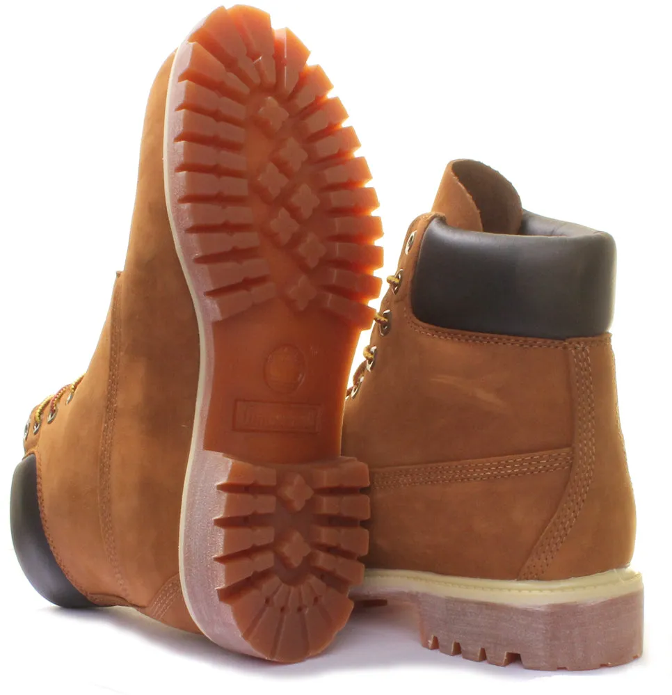 Bottes Timberland 6 Inch en couleur rouille pour chaussures Timberland