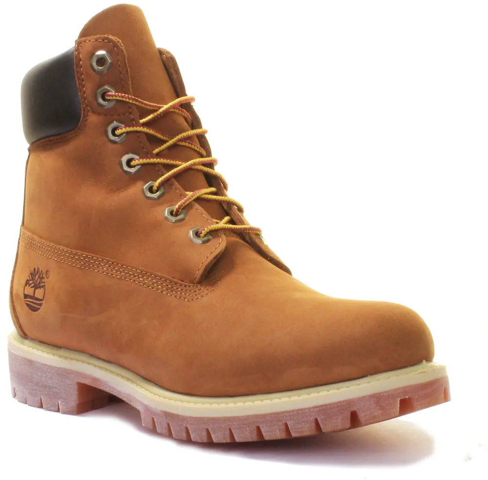 Bottes Timberland 6 Inch en couleur rouille pour chaussures Timberland