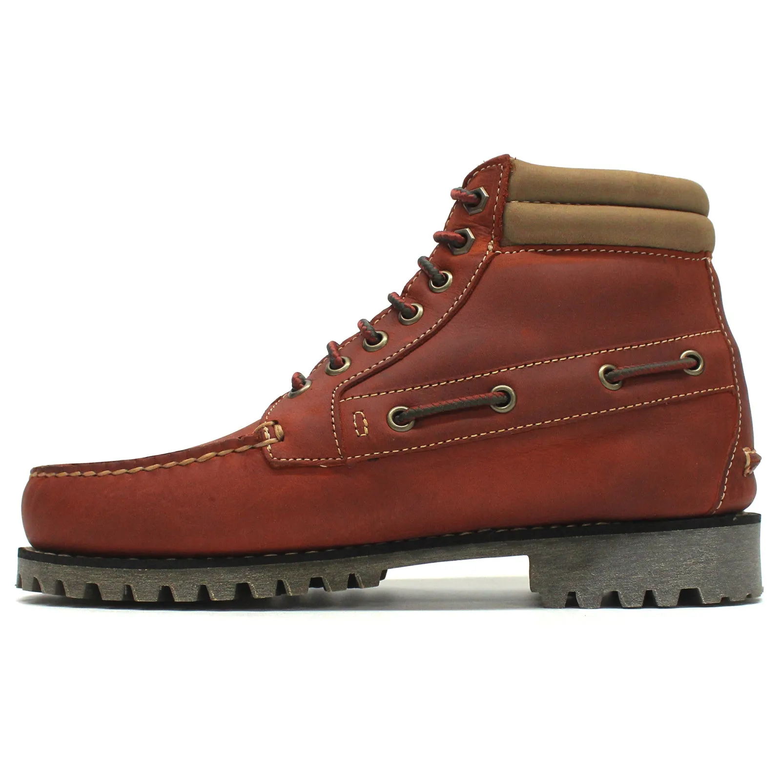 Bottes chevilles Timberland Authentic Mid en cuir pleine fleur pour homme