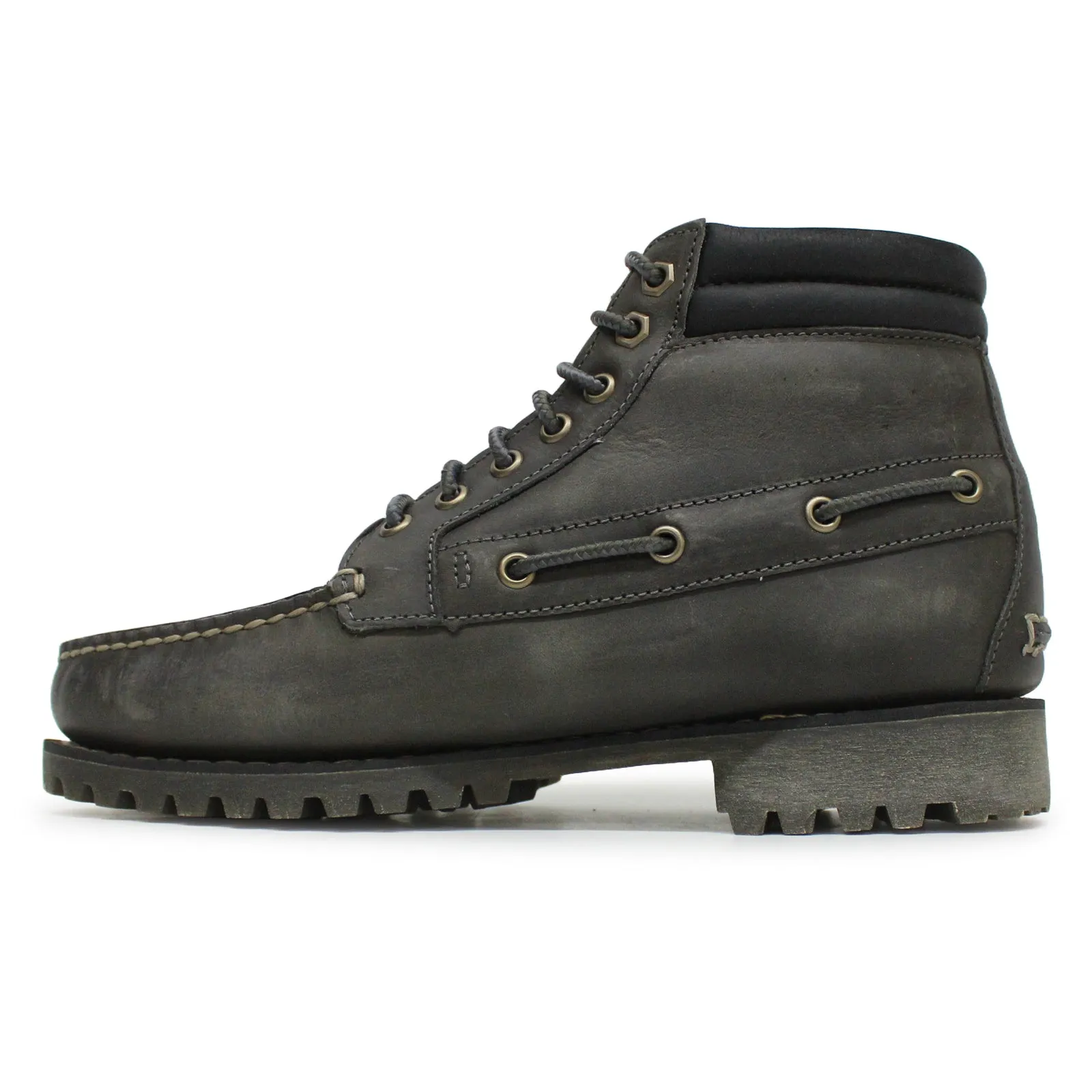 Bottes chevilles Timberland Authentic Mid en cuir pleine fleur pour homme