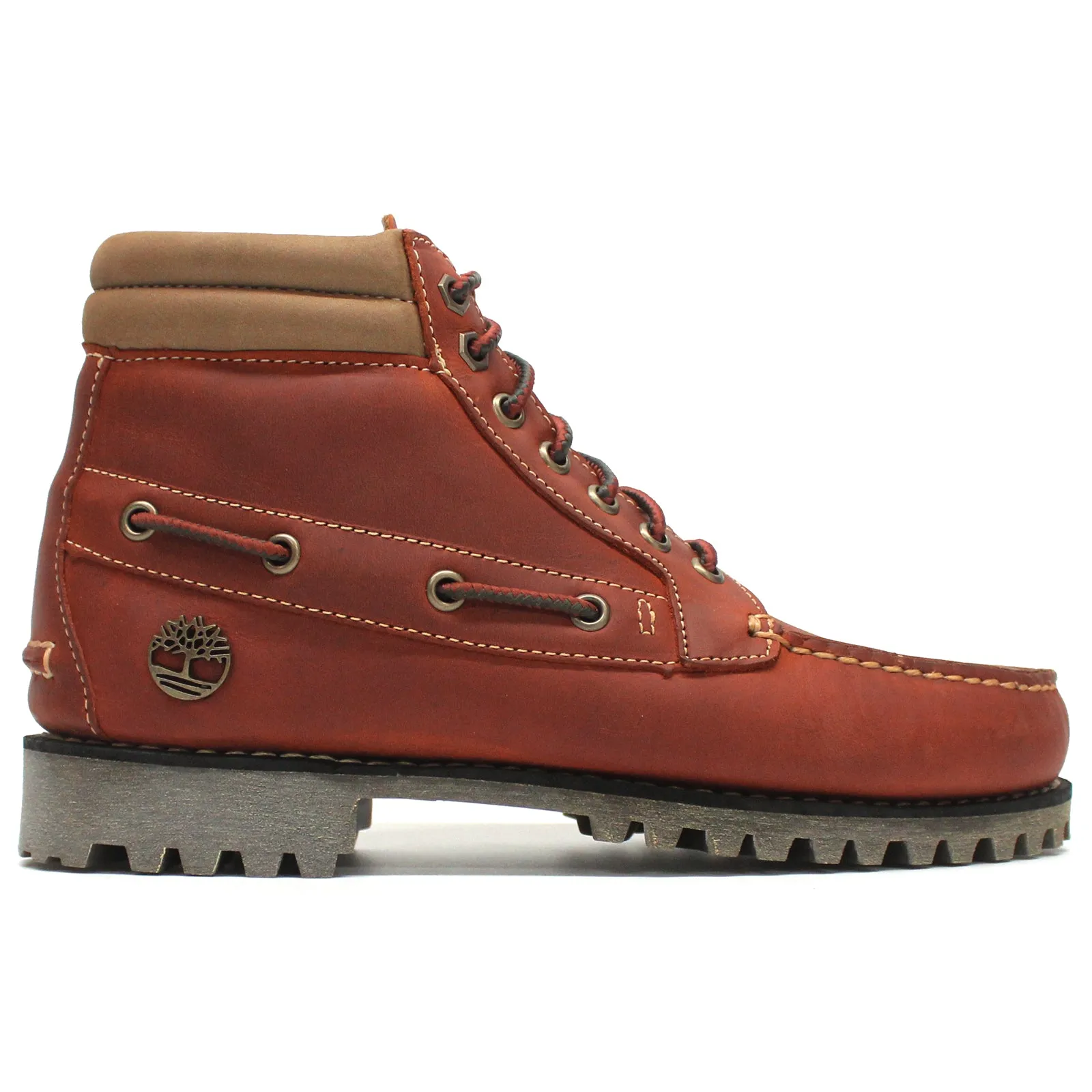 Bottes chevilles Timberland Authentic Mid en cuir pleine fleur pour homme