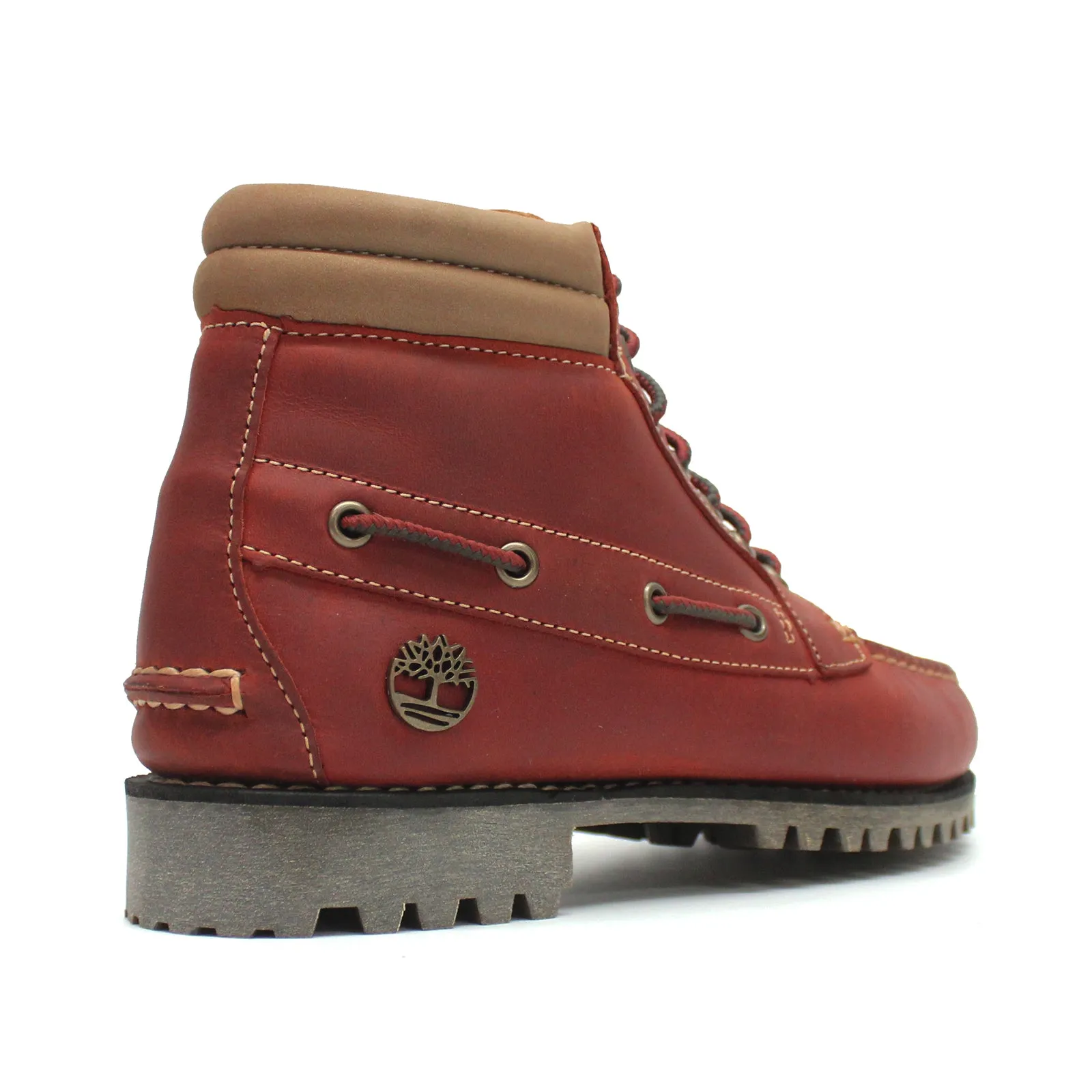 Bottes chevilles Timberland Authentic Mid en cuir pleine fleur pour homme