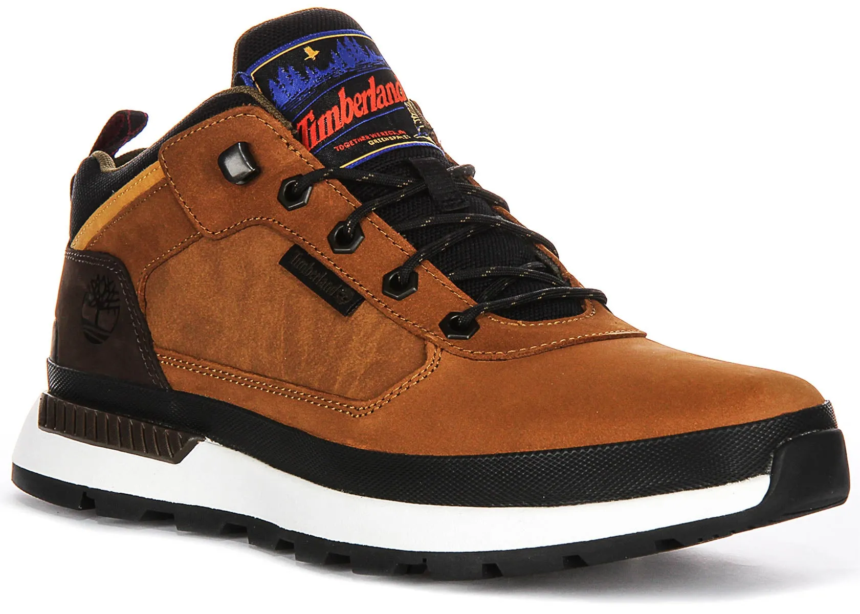 Chaussures Timberland Field Trekker Mid A6Dkn en Marron Noir pour Homme Timberland