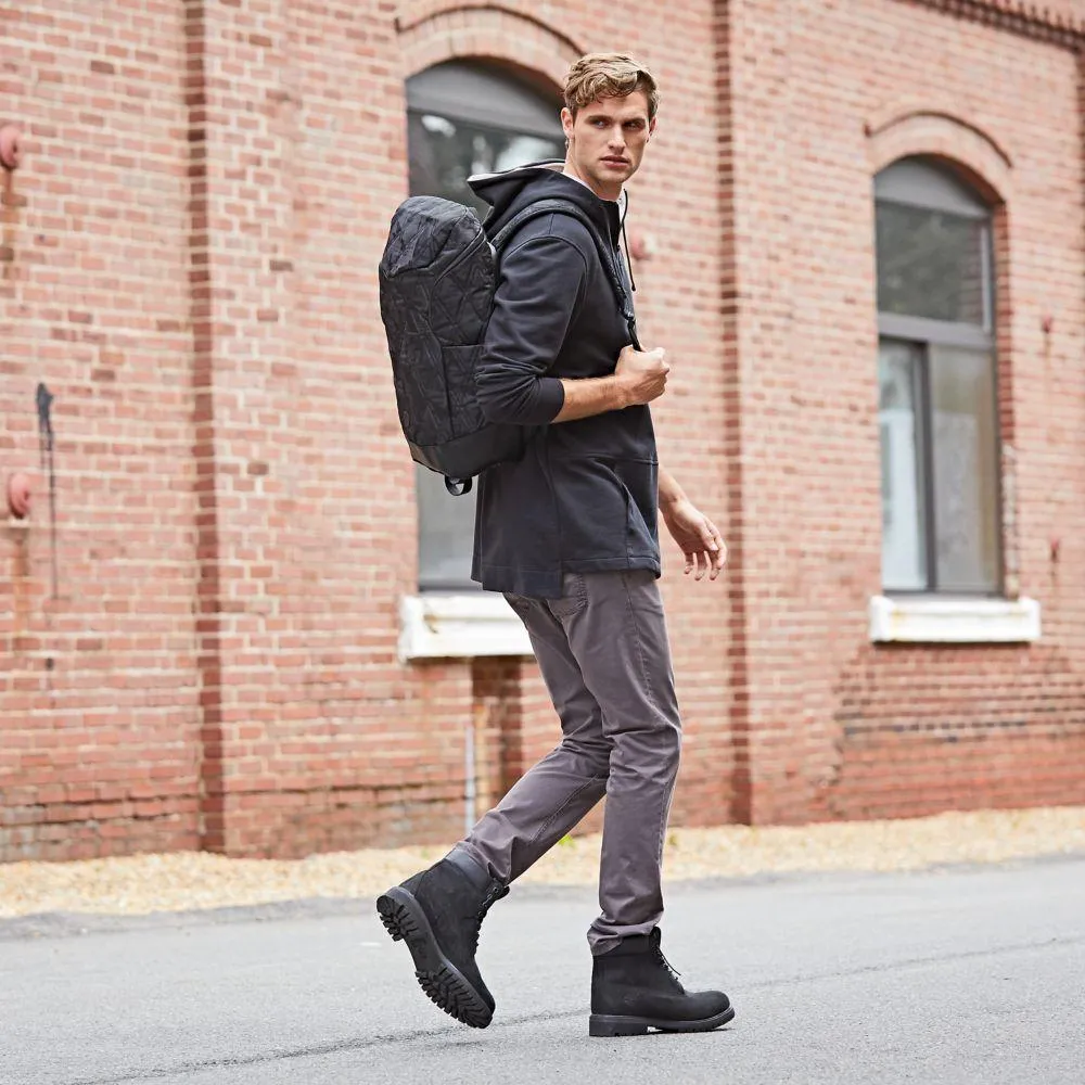 Timberland Hommes 10073 6-Inch Premium Noir Nubuck Imperméable