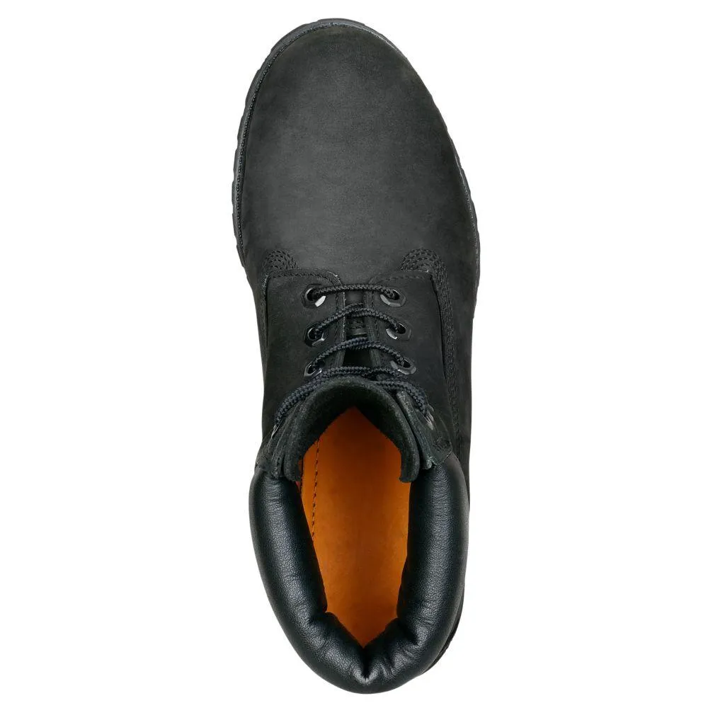 Timberland Hommes 10073 6-Inch Premium Noir Nubuck Imperméable