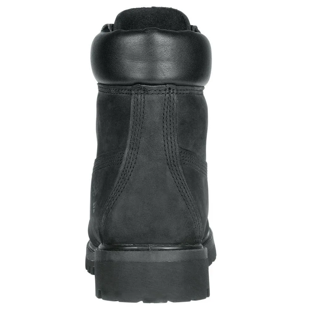 Timberland Hommes 10073 6-Inch Premium Noir Nubuck Imperméable