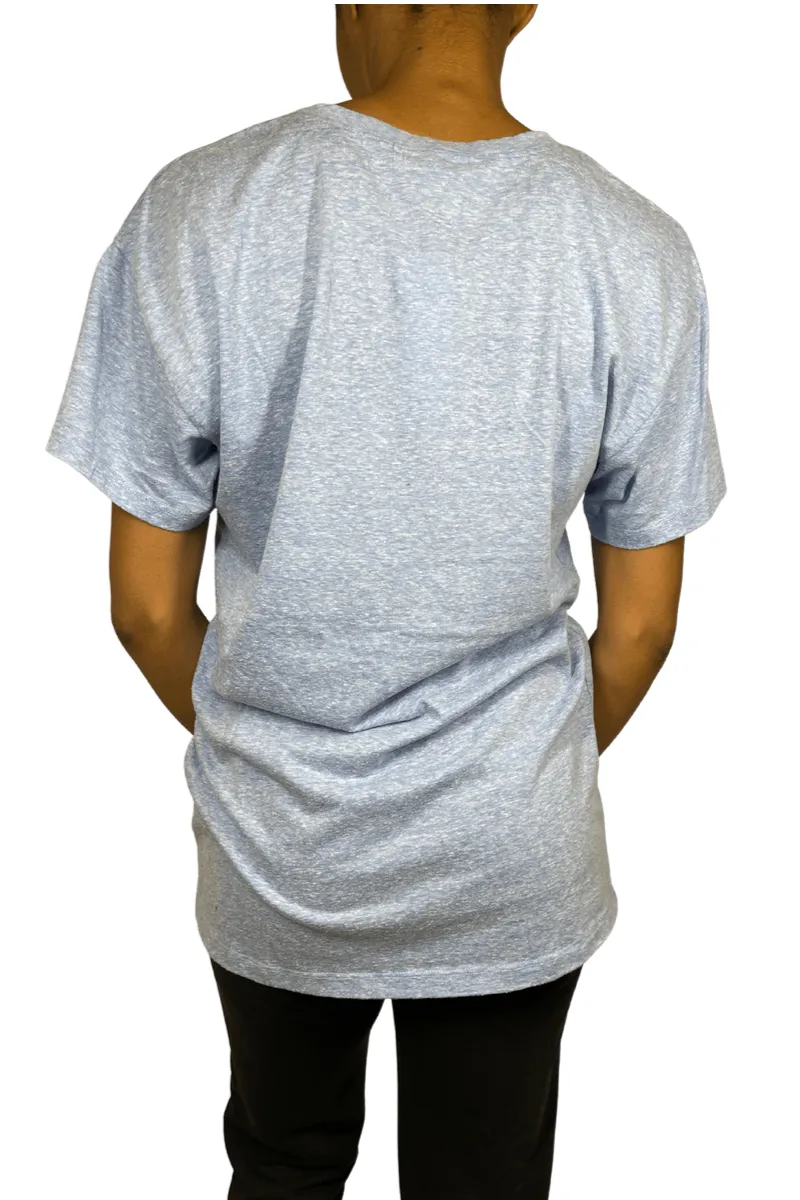 T-shirt à poches effet slub