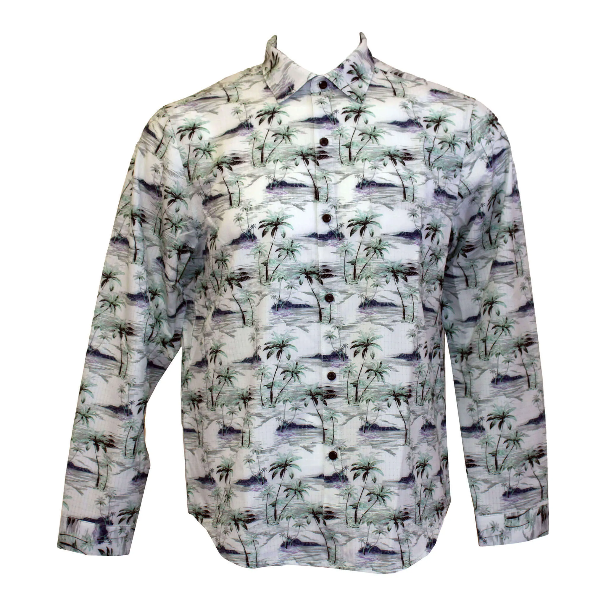 Tommy Bahama IslandZone Chemise Sport Oasis Océanique Côte Île Bahama - Tommy Bahama Hommes Lapland