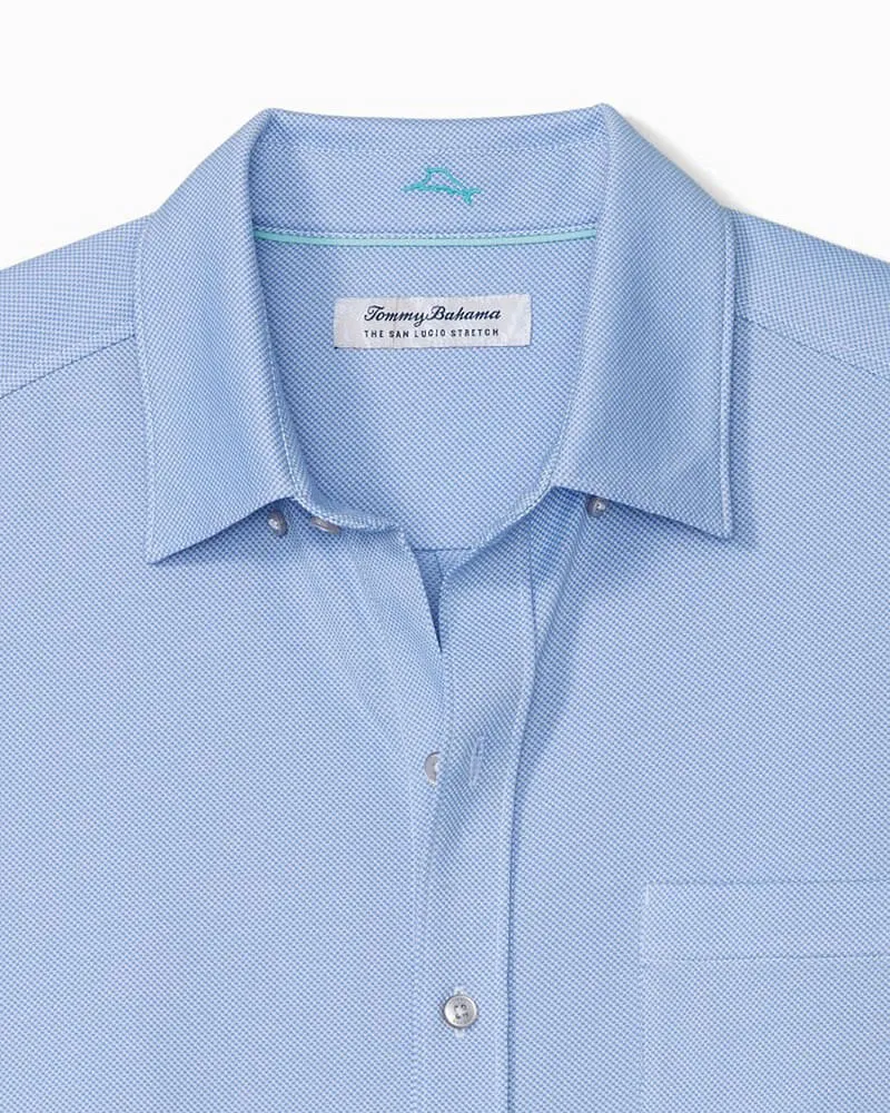 Tommy Bahama Islandzone Nouvelle Chemise de Sport Élastique San Lucio - Rip Tide Vêtements Tommy Bahama