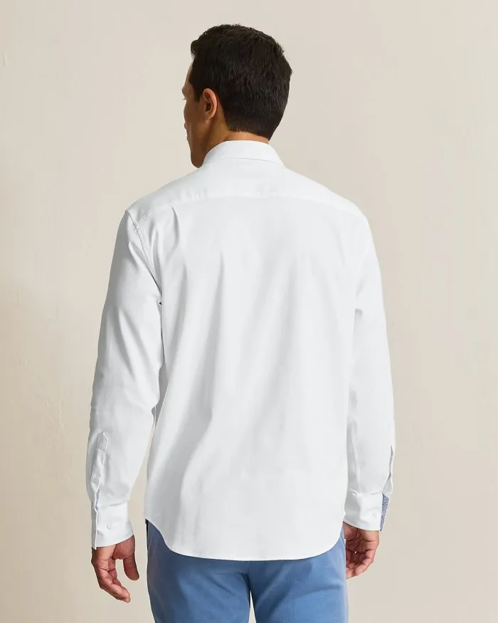 Tommy Bahama Chemise sport stretch IslandZone Sarasota pour homme - Côte Ventura Blanc Homme Tommy Bahama