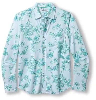 Tommy Bahama Chemise sport San Lucio Bloom To Spare - Bleu Spa Homme Tommy Bahama