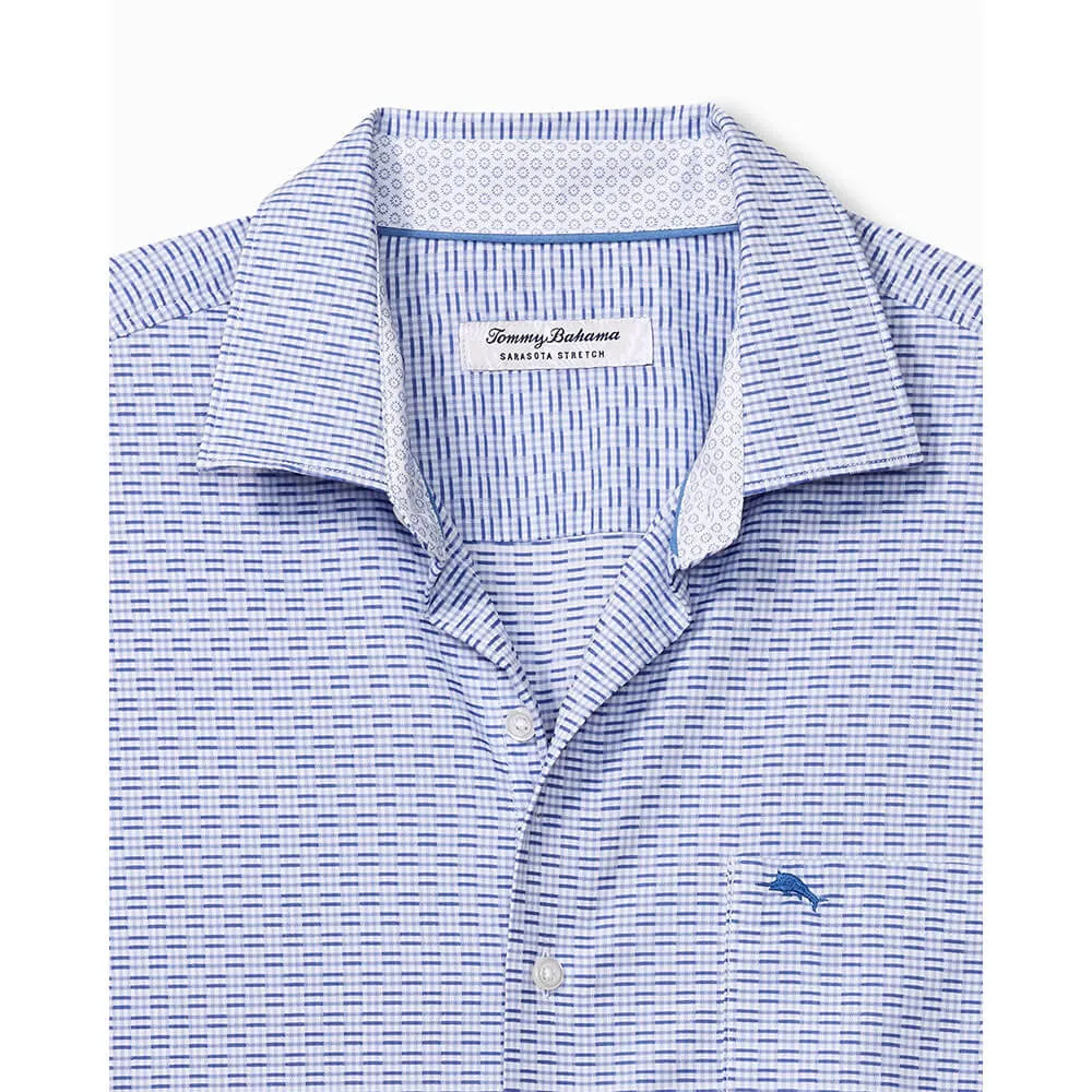 Tommy Bahama Chemise sport stretch Ventura à rayures de Sarasota - Bleus Vêtements Tommy Bahama