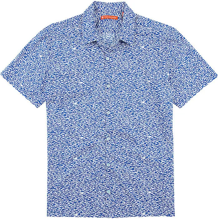 Tori Richard Chemise Camp en Coton Shark Lawn - Marina Tori Richard Vêtements