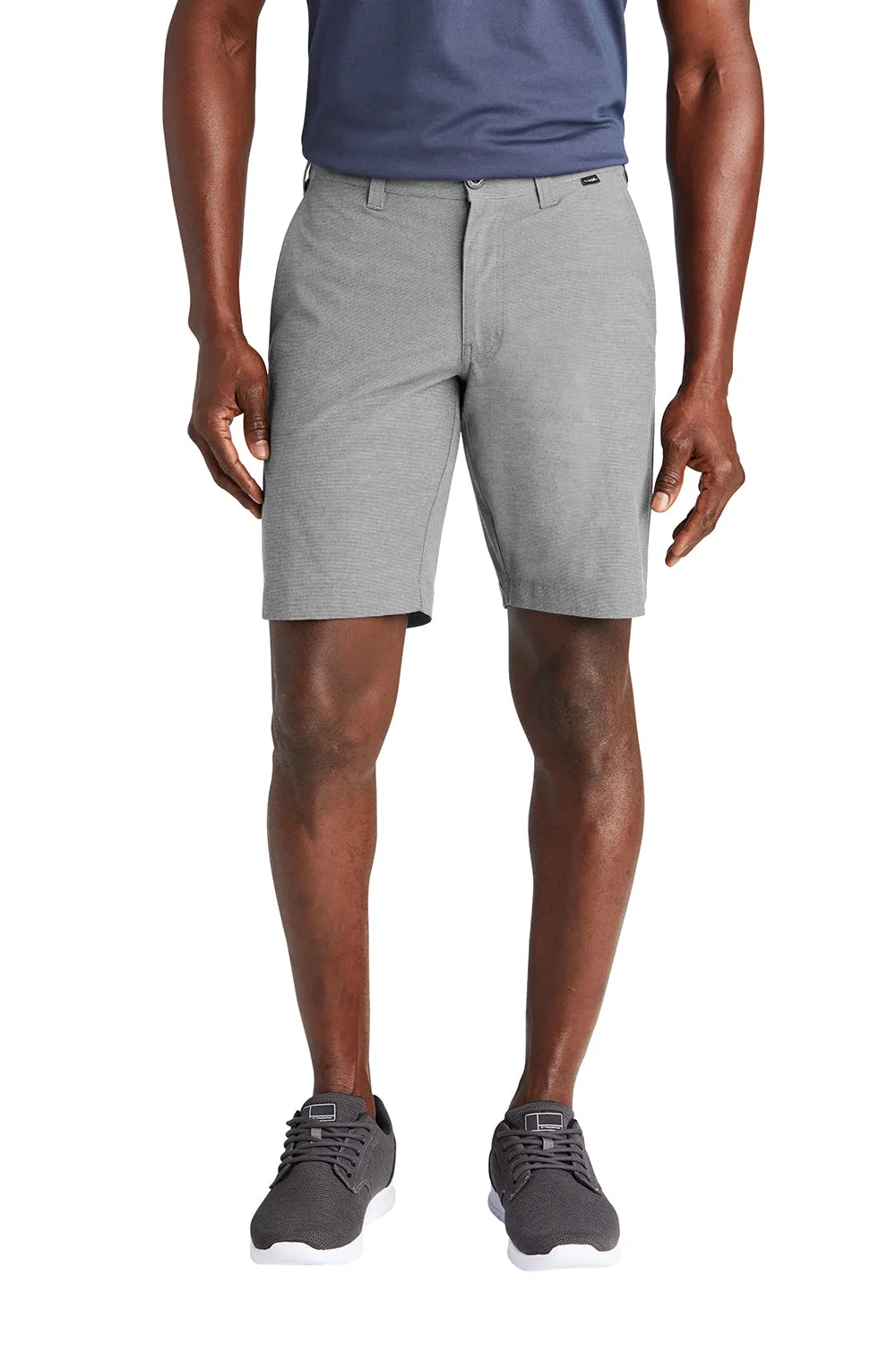 TravisMathew Shorts Homme El Dorado Résistants aux Plis avec Poches - Gris Clair