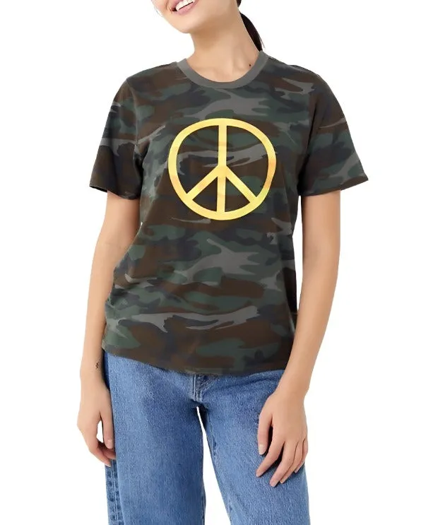 T-shirt Camouflage Paix Truly Madly Deeply