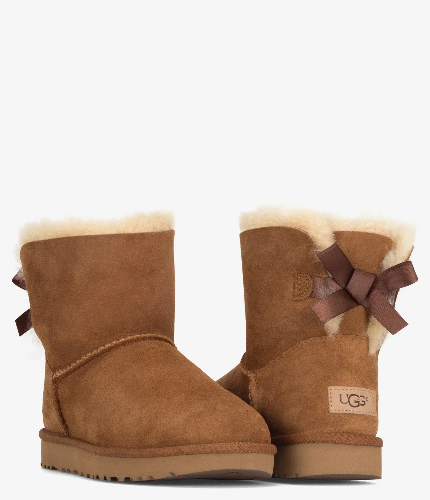 UGG Mini Bailey Bow II Bottine en peau de mouton - Femmes