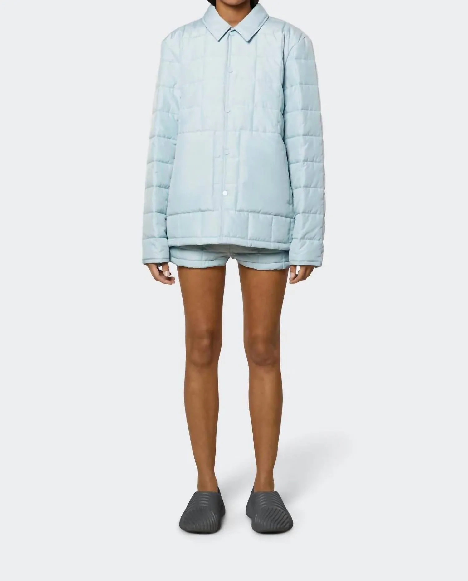 Veste Chemise Unisexe Doublée Ciel