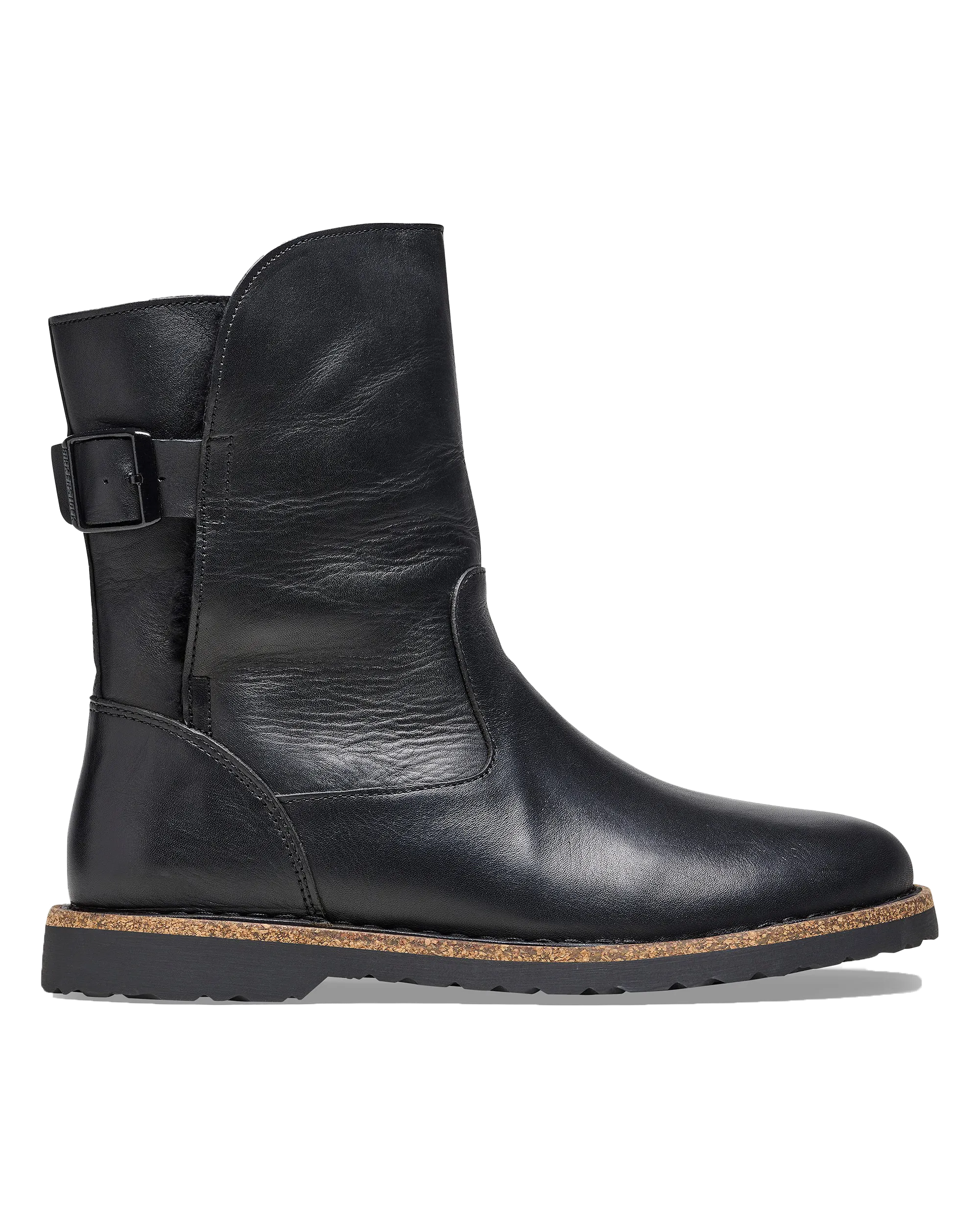 Bottes Uppsala en Cuir Naturel Noir