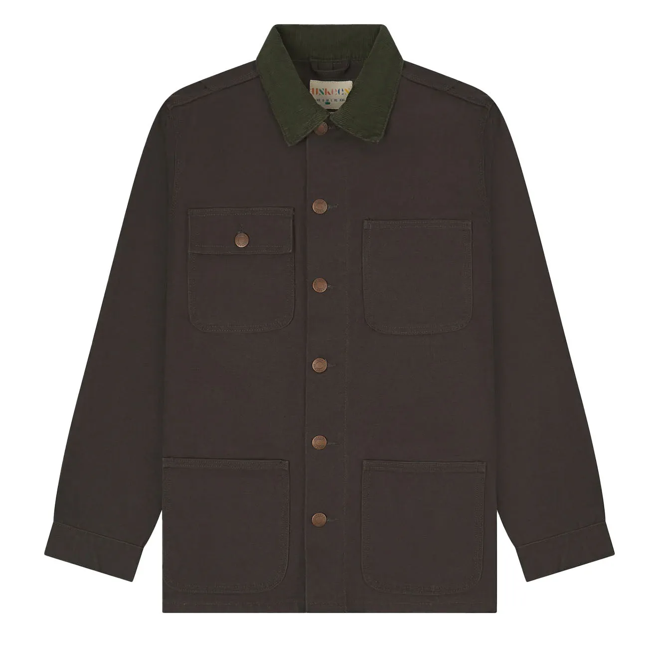 Veste de travail Uskees 3025 en toile charbon