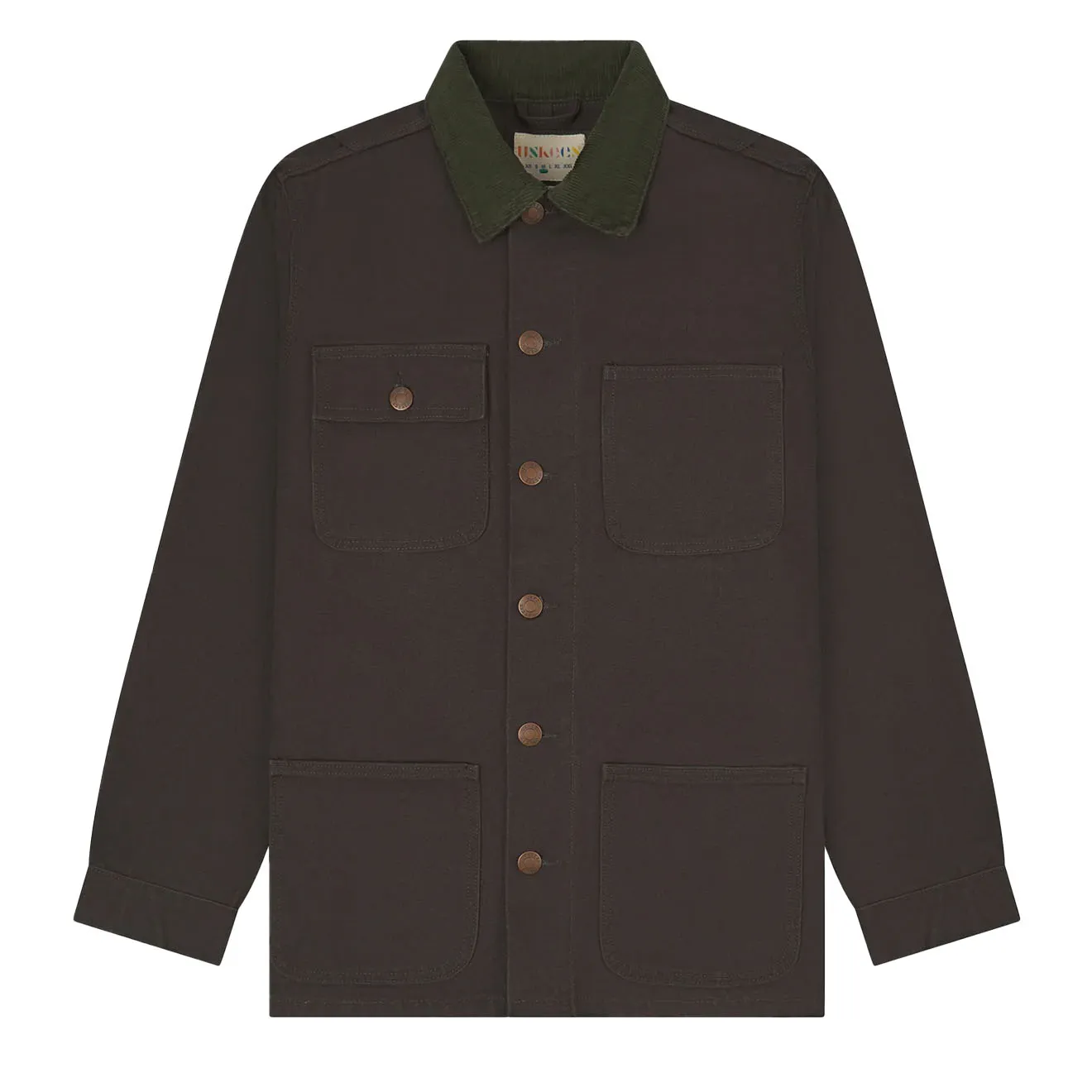 Veste de travail Uskees 3025 en toile charbon