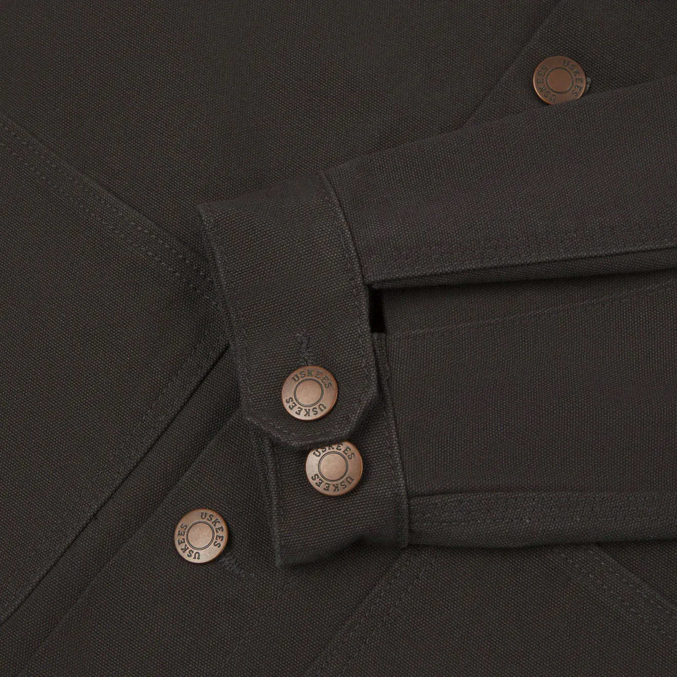 Veste de travail Uskees 3025 en toile charbon