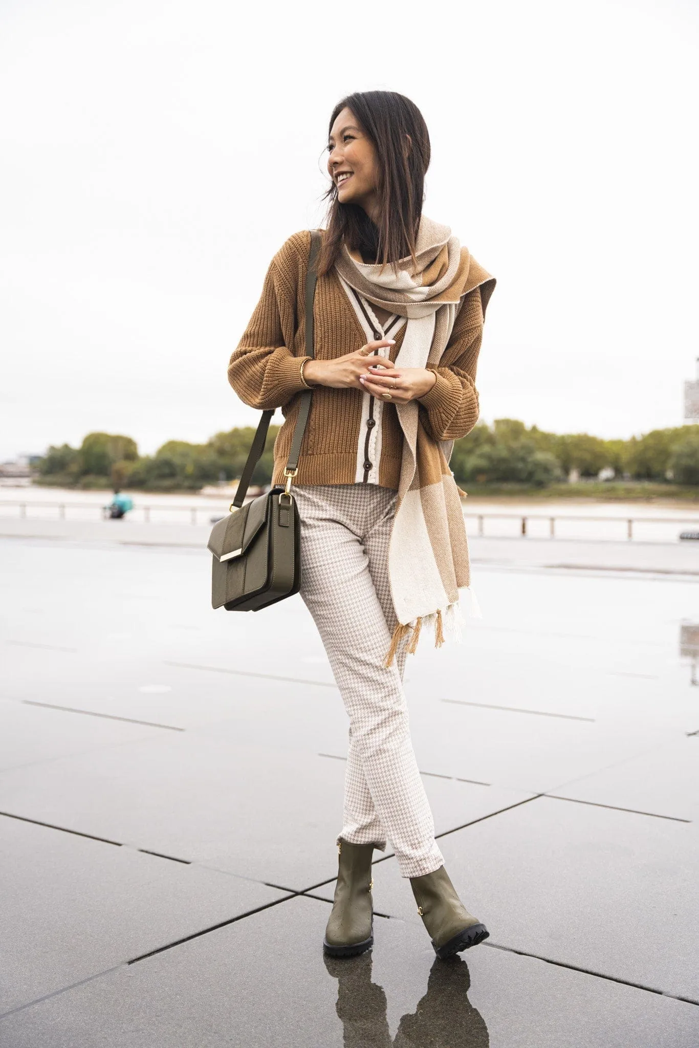Bottes vegan Victory à la cheville | Kaki