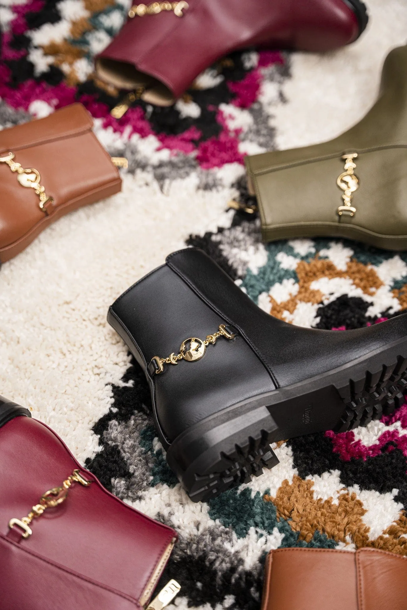 Bottes vegan Victory à la cheville | Kaki