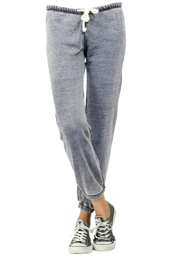 Pantalon de survêtement vintage Havana/Ocean Drive BurnOut OD1499 Gris acier