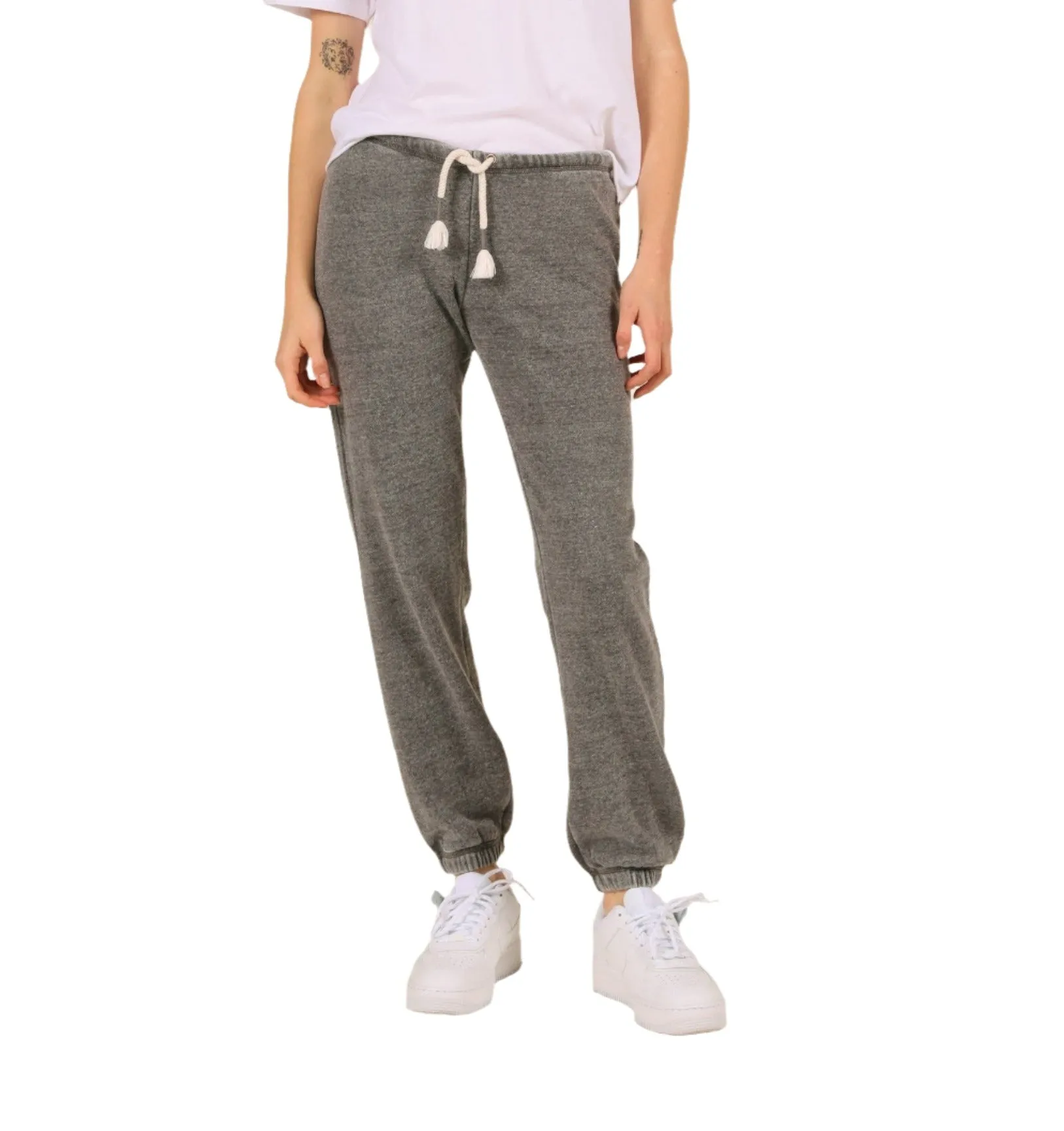 Pantalon de survêtement vintage Havana/Ocean Drive BurnOut OD1499 Gris acier
