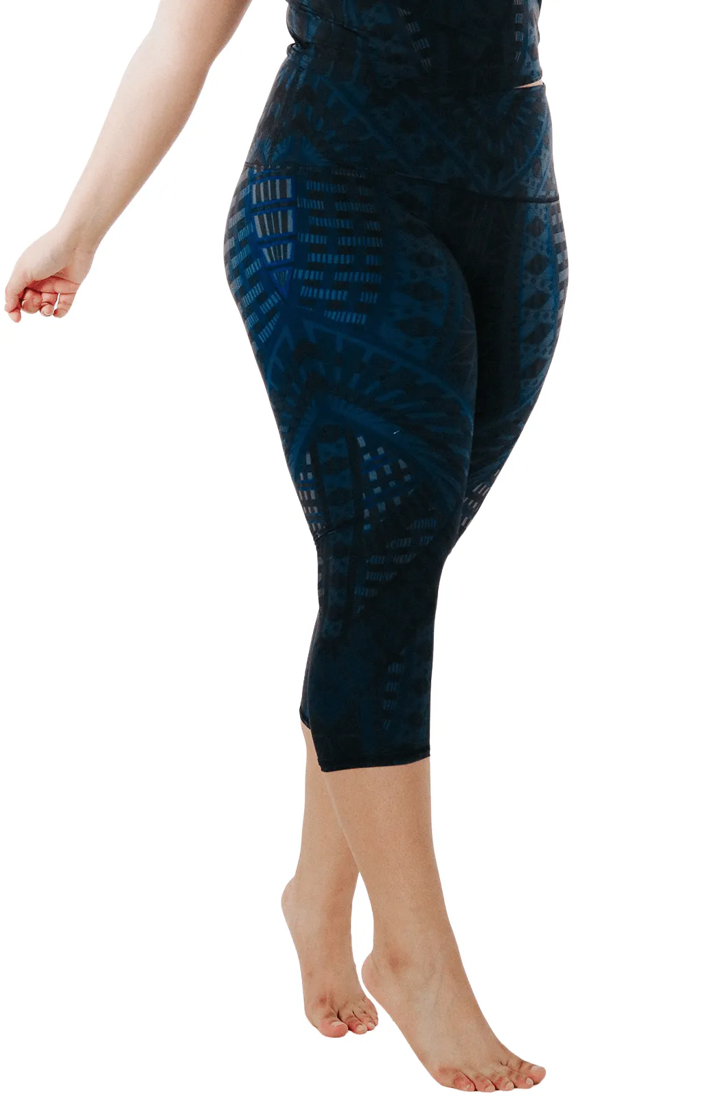 Legging de Yoga Imprimé Warrior One par Yoga Democracy