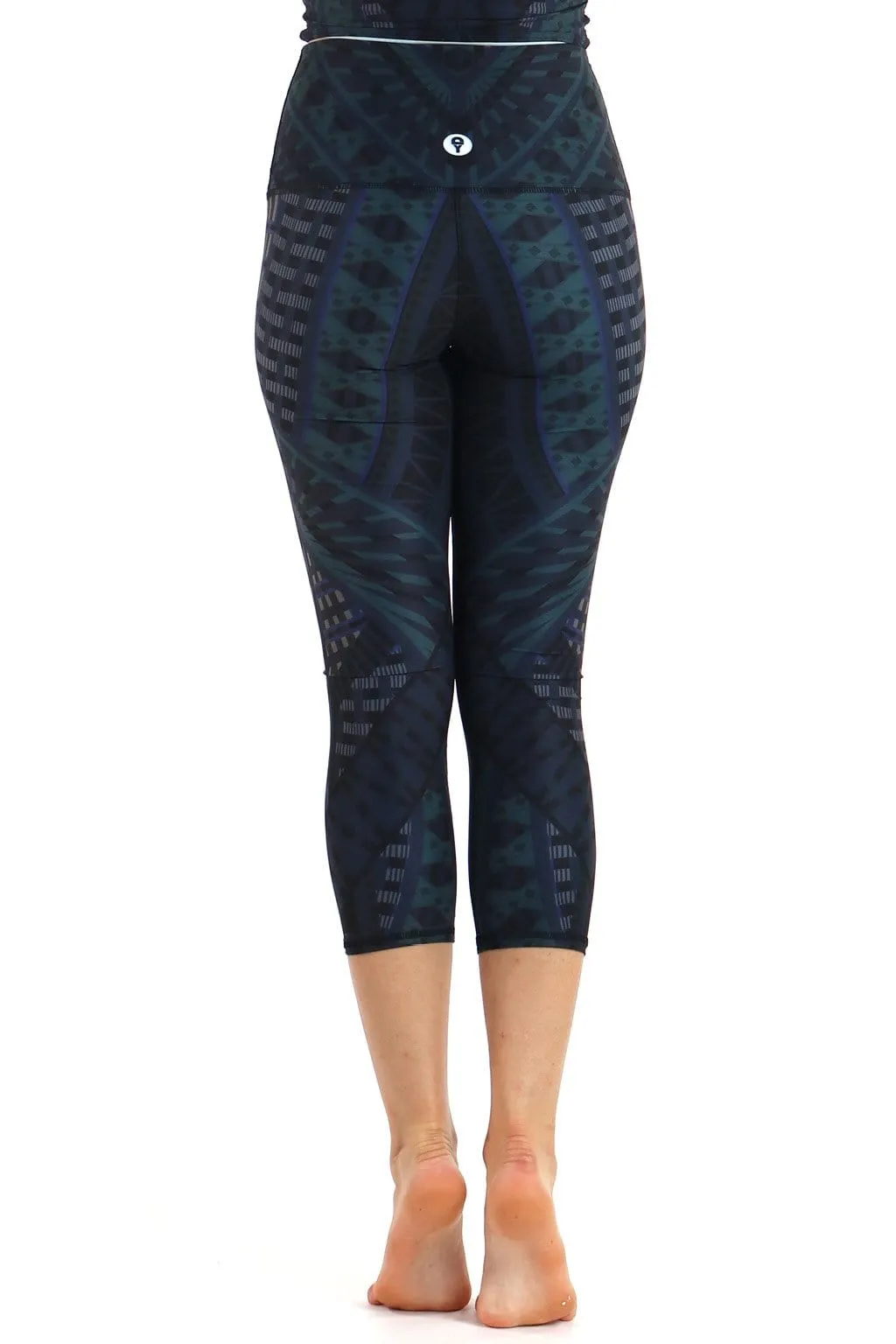 Legging de Yoga Imprimé Warrior One par Yoga Democracy