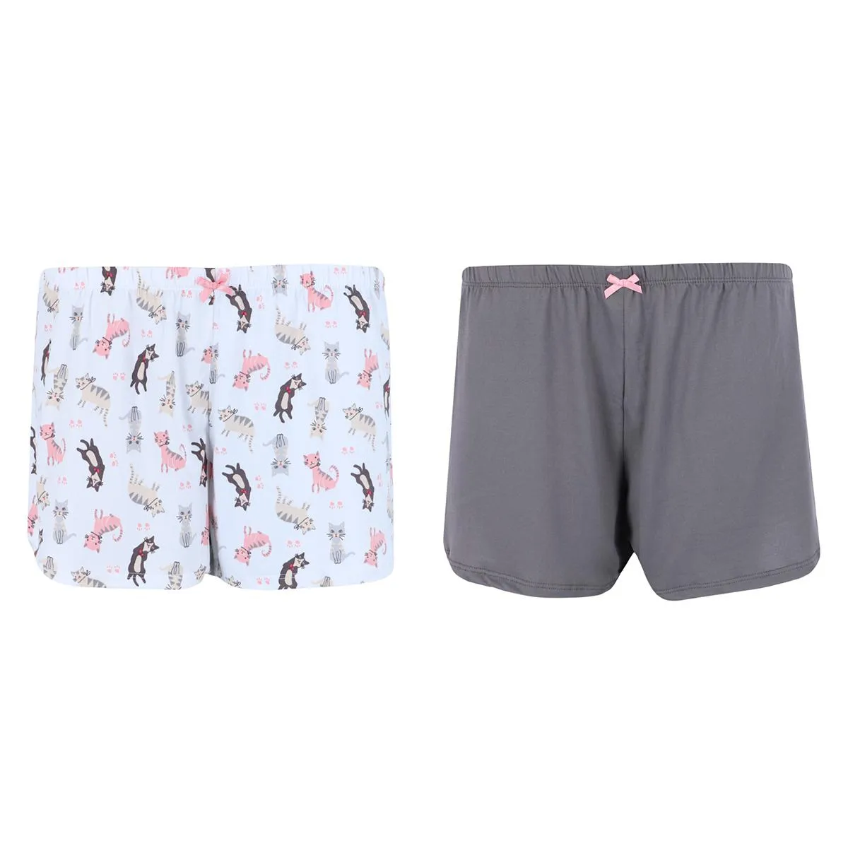 Short de nuit double plaisir pour femmes (Lot de 2)