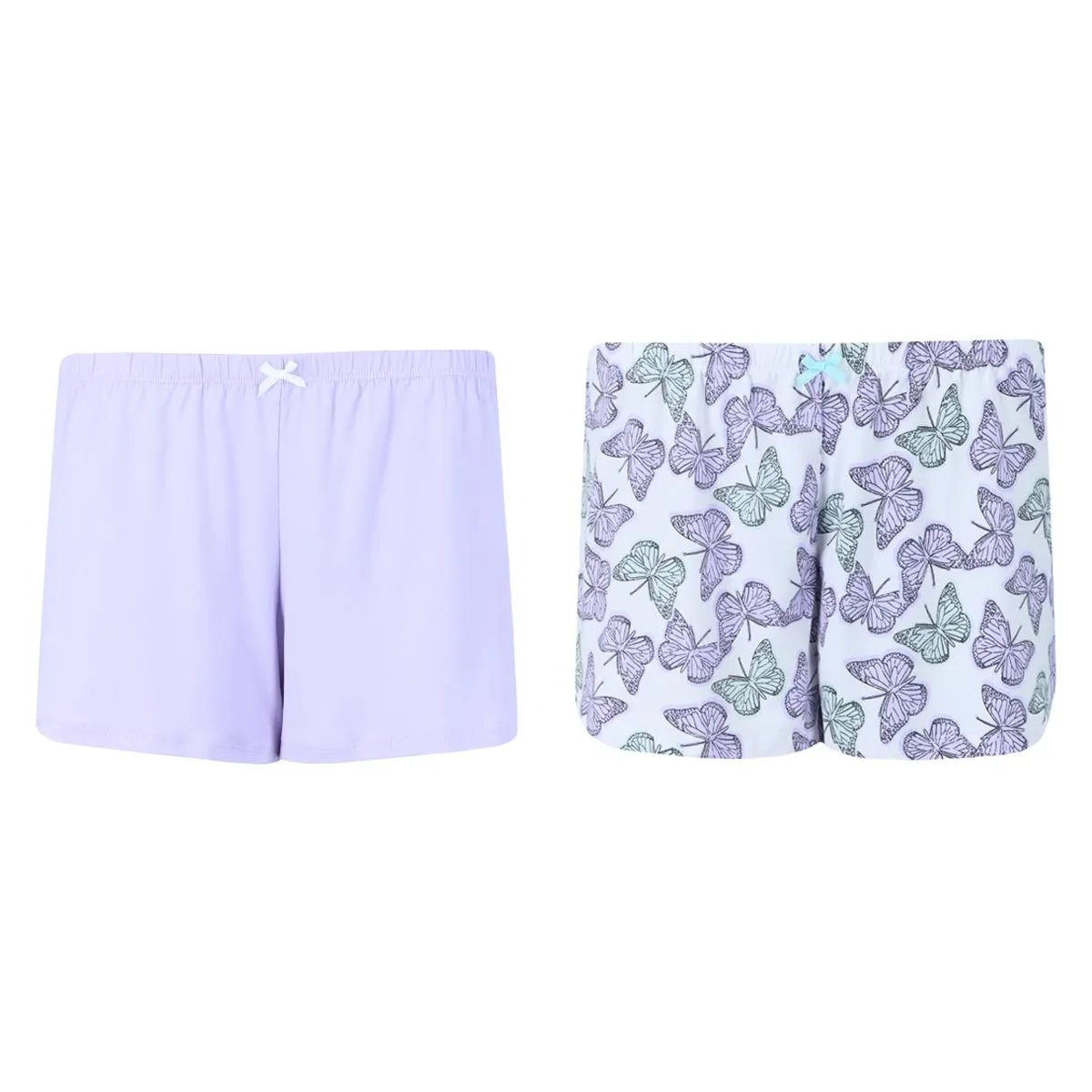 Short de nuit double plaisir pour femmes (Lot de 2)