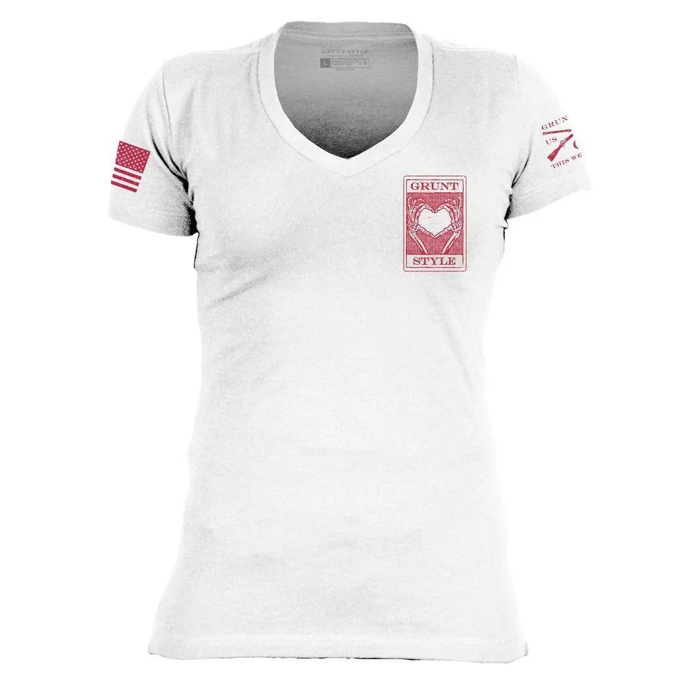 T-shirt Tarot de l'Amante pour Femme - Blanc
