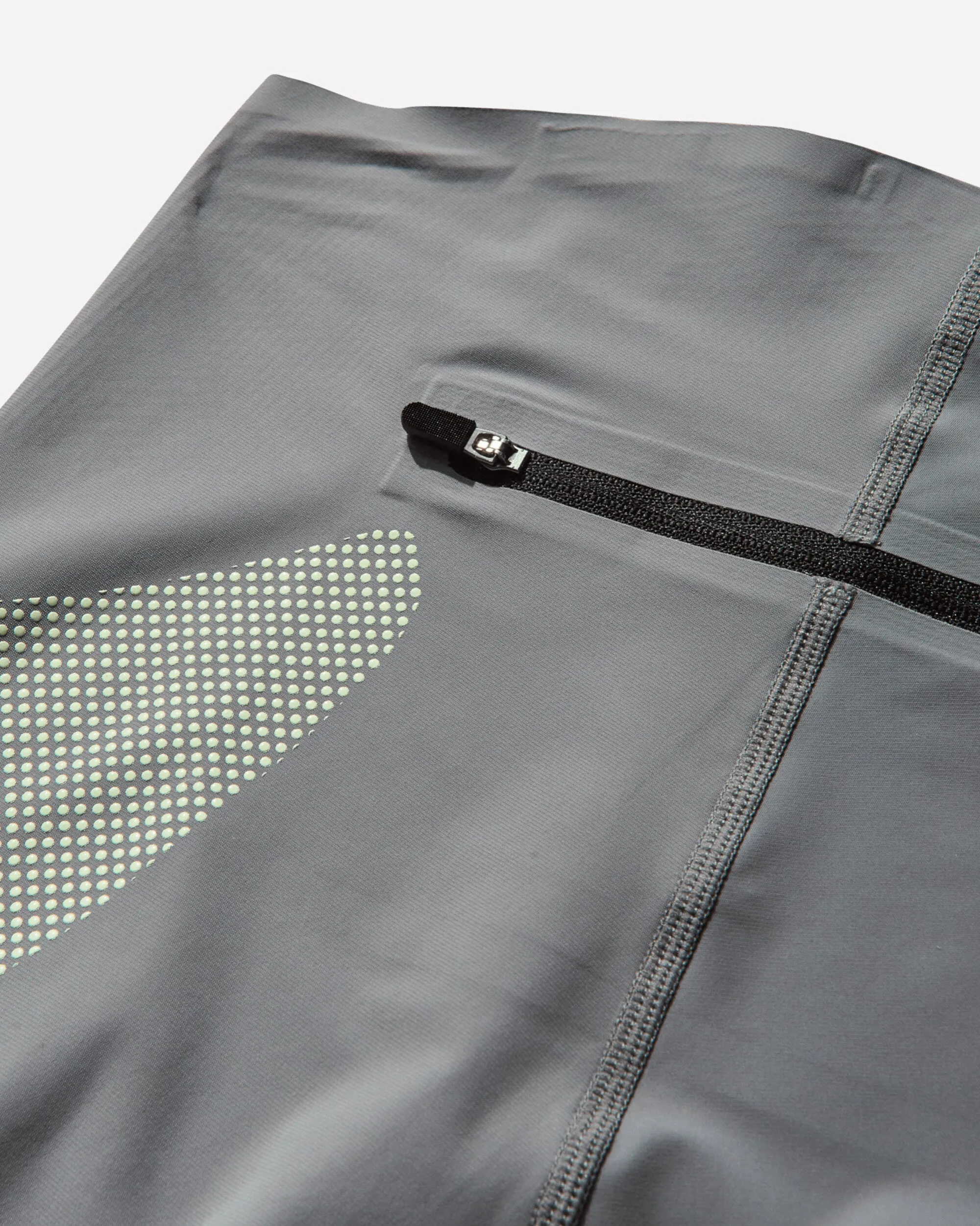 Capri en Lycra pour Femmes Gris / Crème Lime