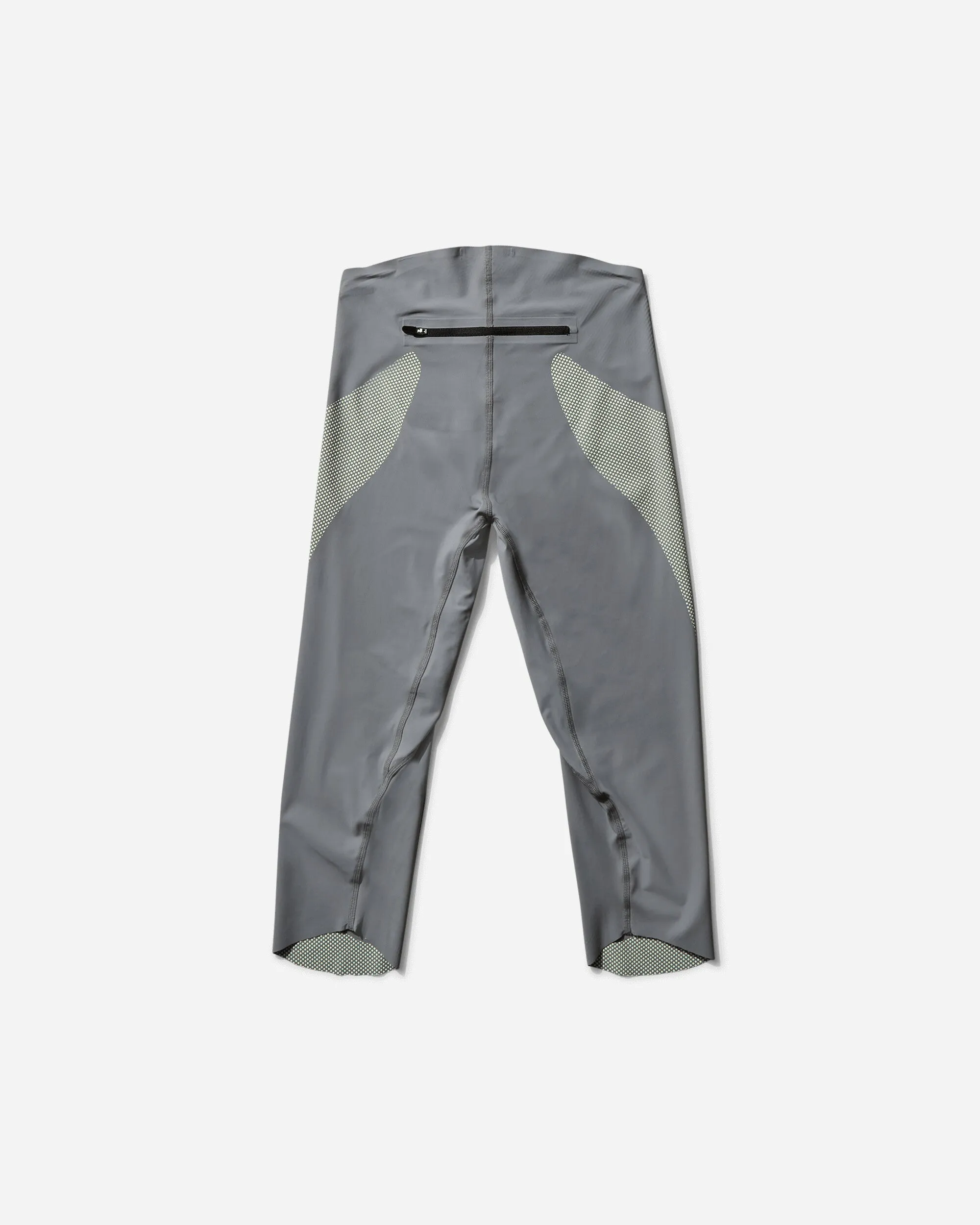 Capri en Lycra pour Femmes Gris / Crème Lime