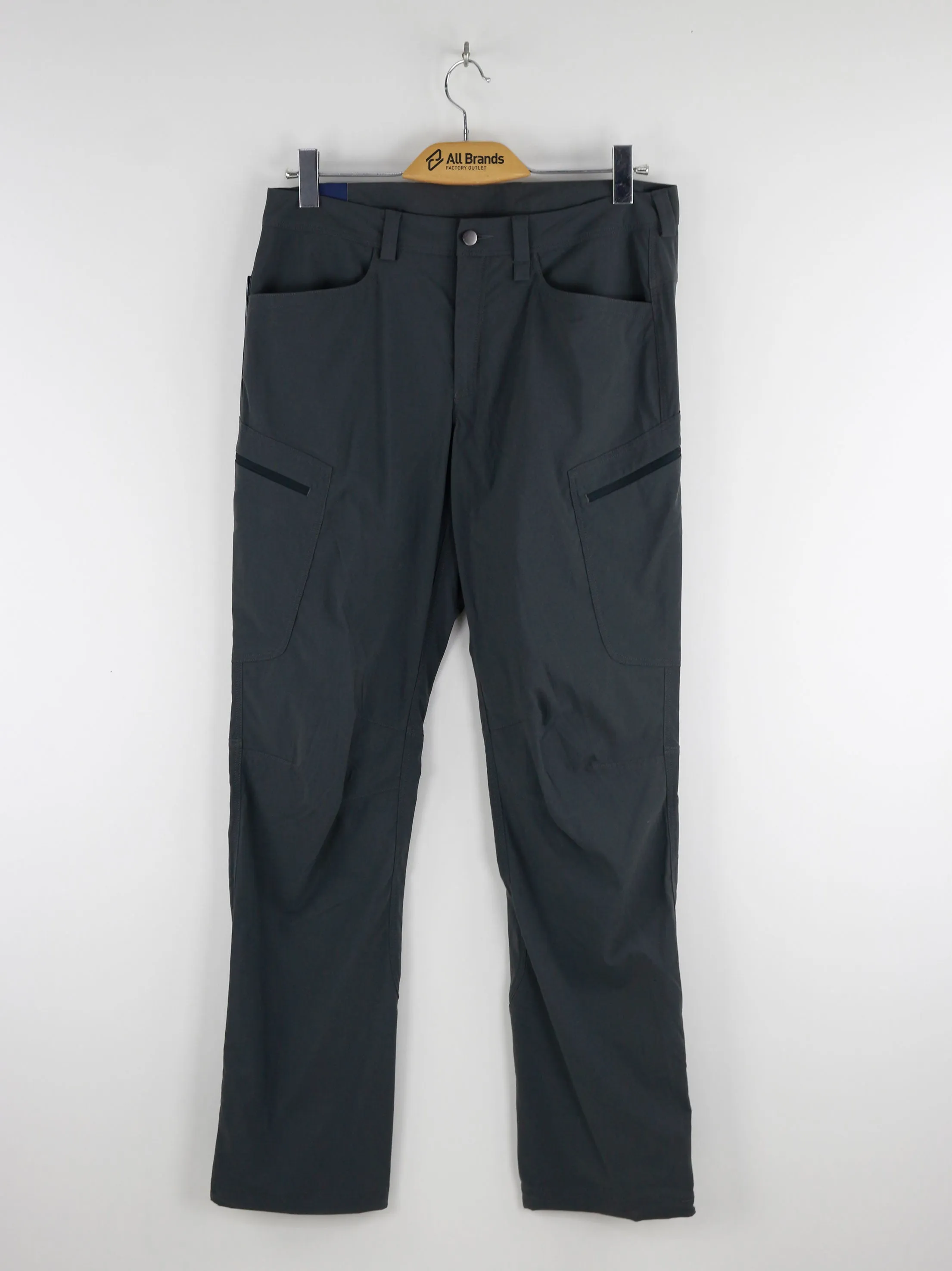 Pantalon de Sport Style à Poches pour Femmes, Gris