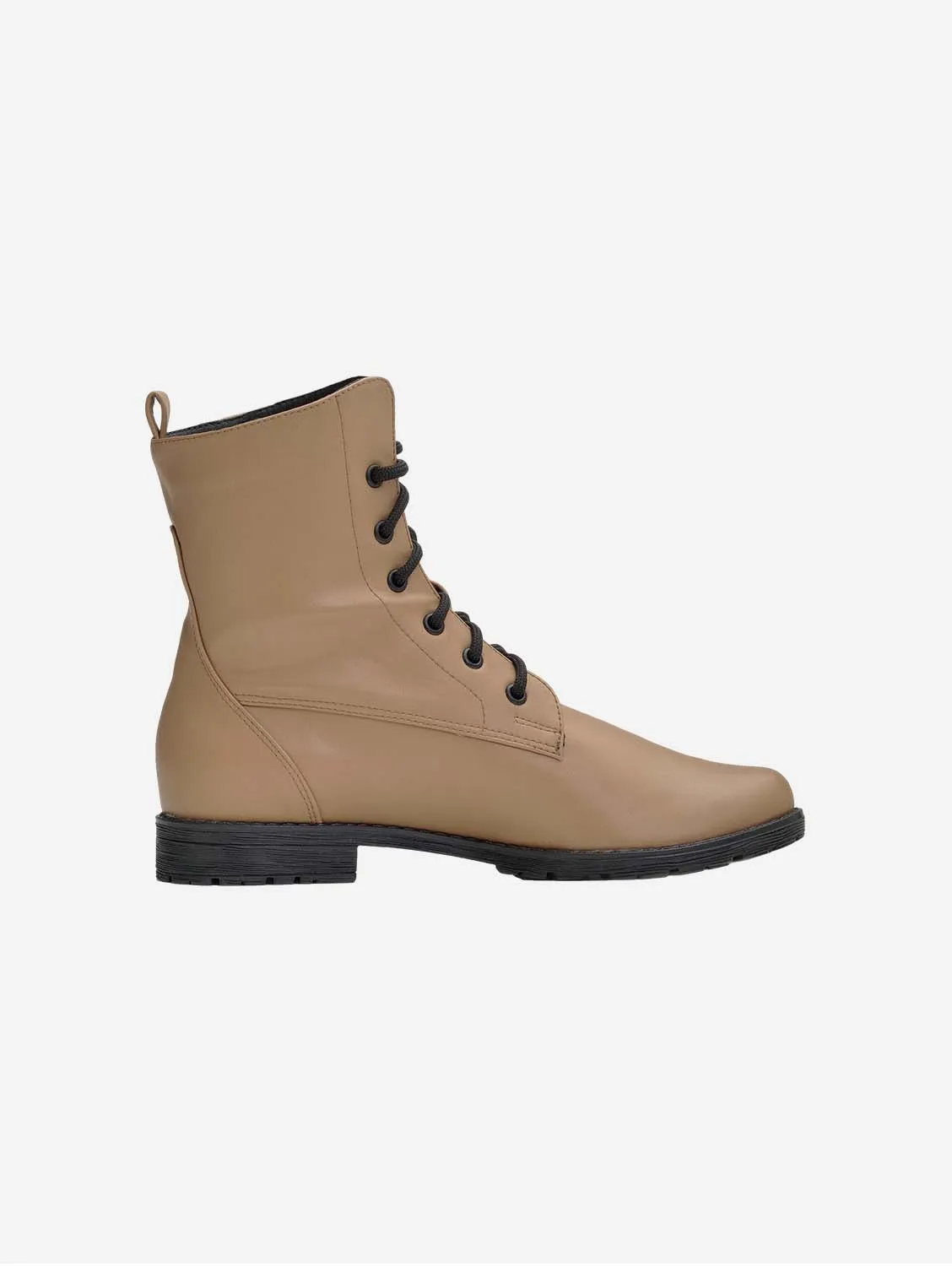 Bottes en Cuir Végétal Vegea pour Femmes No. 2 | Beige