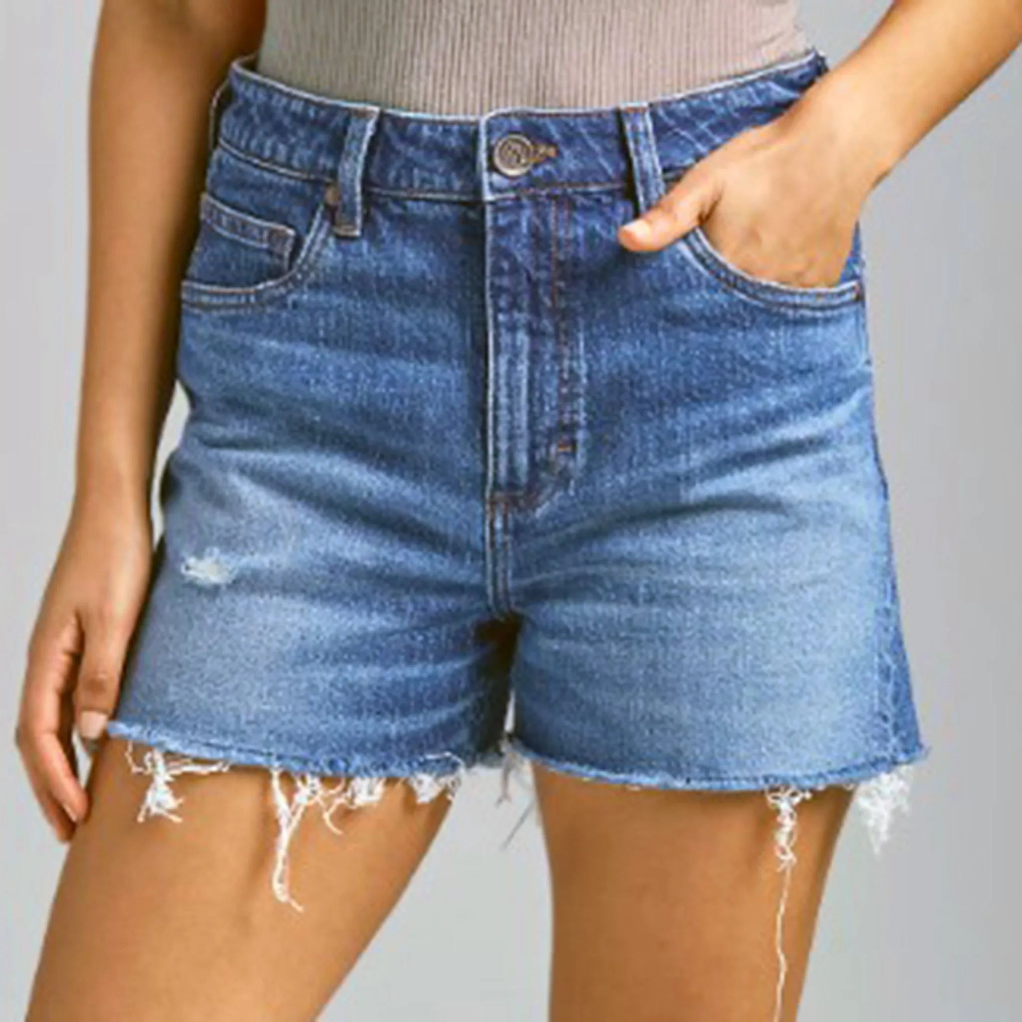 Wrangler Femme Shorts Rétro Bailey Haute Taille Samantha