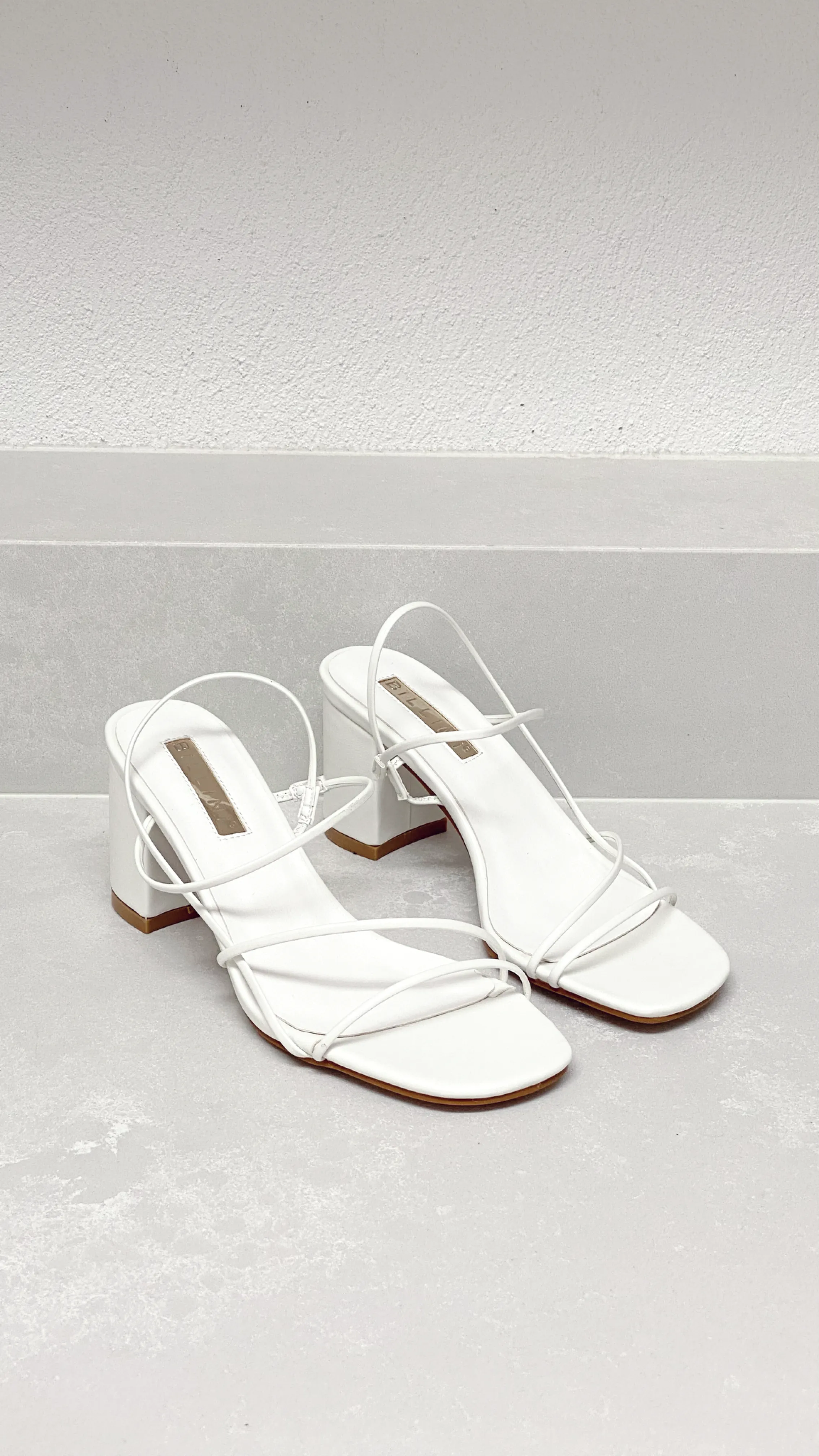 Yachi Talons - Blanc