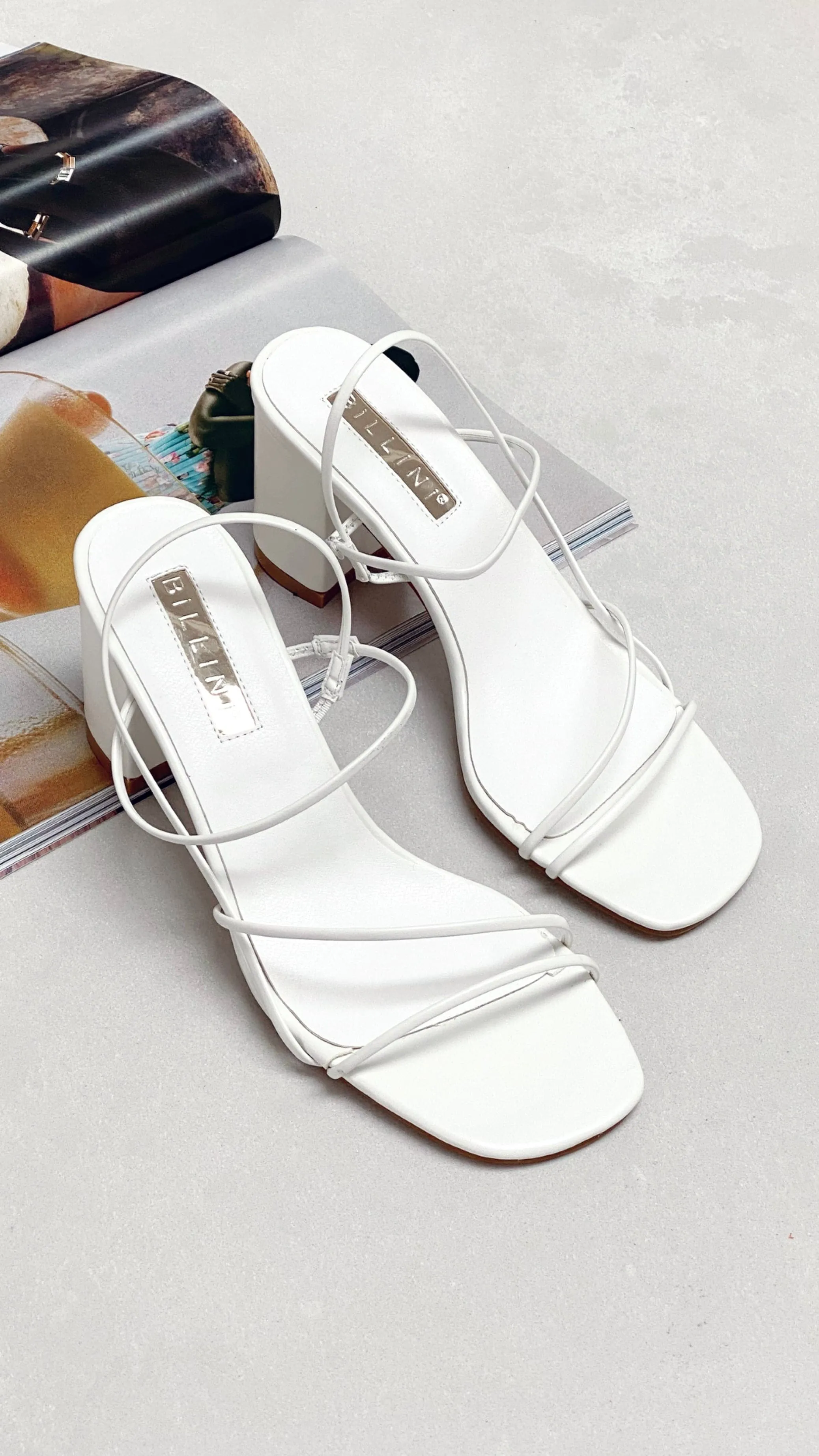 Yachi Talons - Blanc