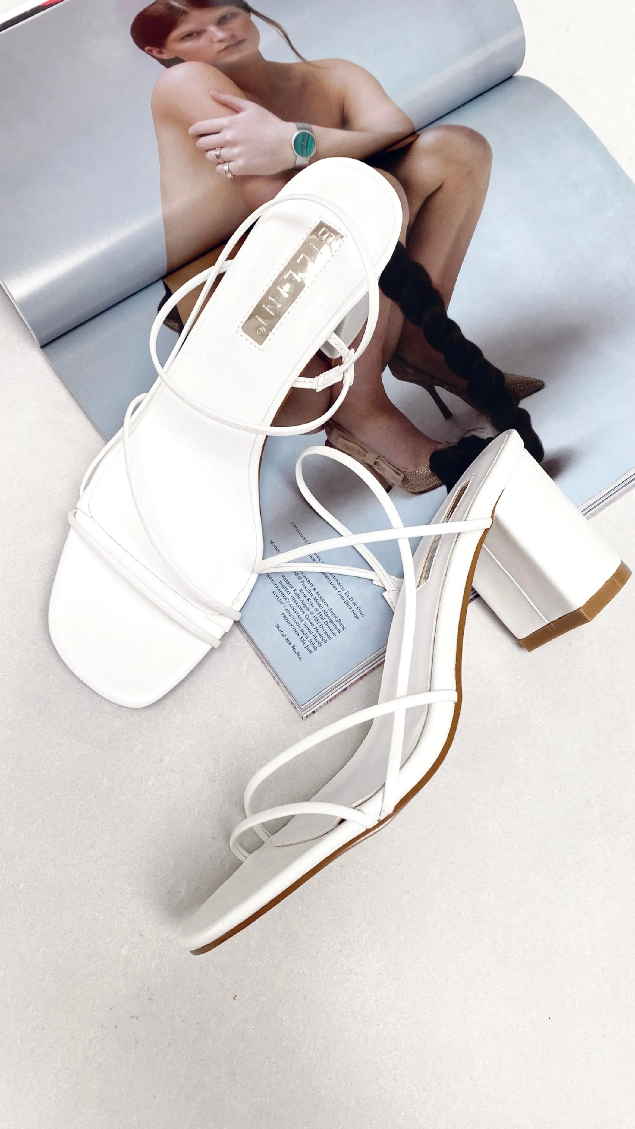 Yachi Talons - Blanc
