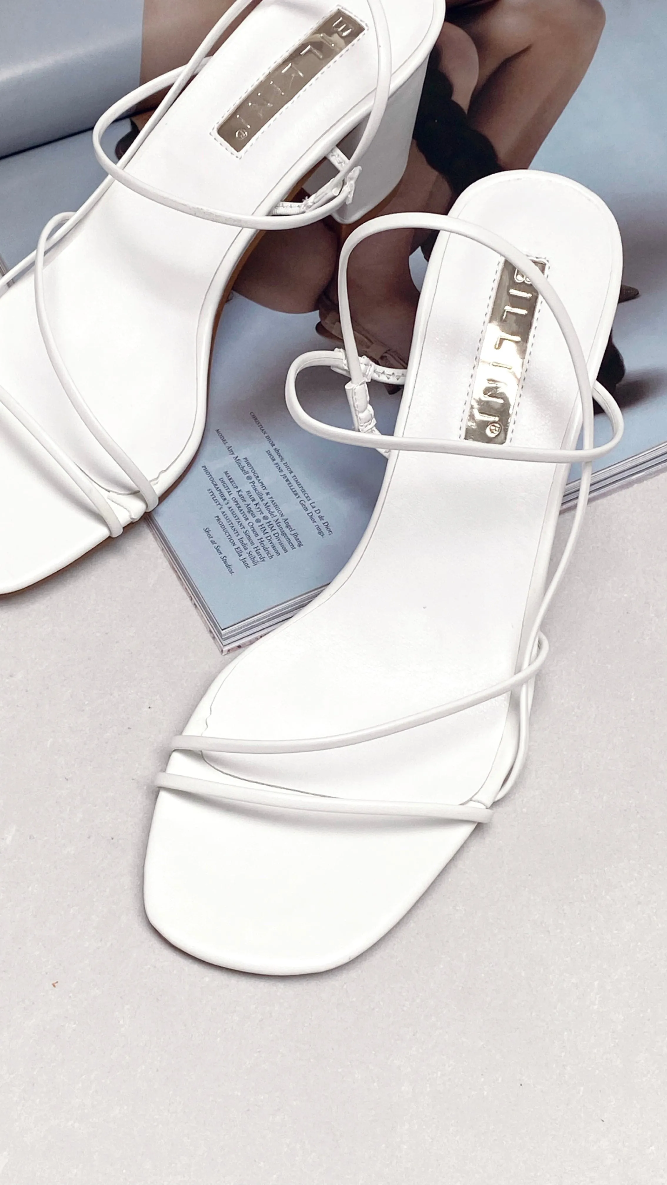 Yachi Talons - Blanc