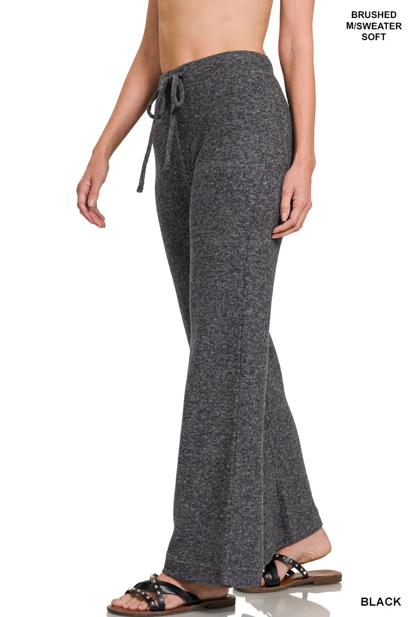 Zenana Fuzzy Hacci Pantalon de Palazzo HP-2479Y